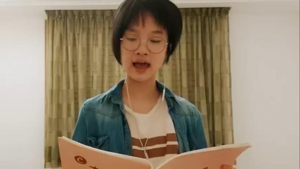 110學年度愛育學校 正體漢字文化節「朗讀比賽」1