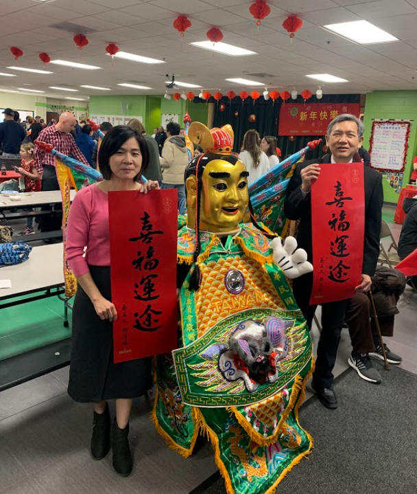 三太子園遊會一隅