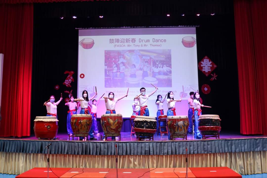 FASCA學生表演(鼓陣迎新春)
