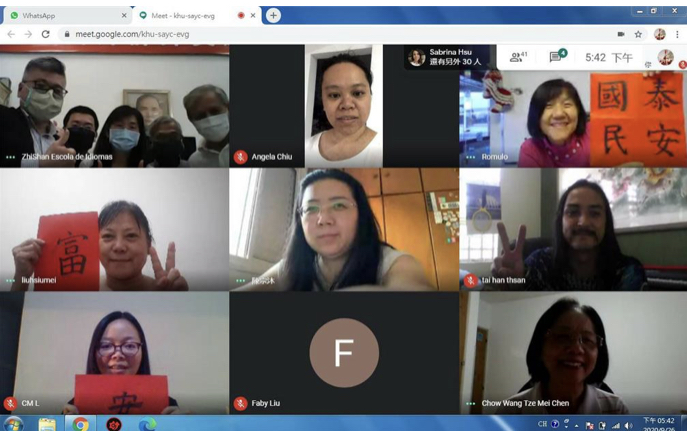 本次參加課程學員共計50名，均表示在書法造詣上收穫良多。