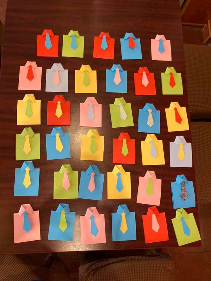 可愛的父親節卡片