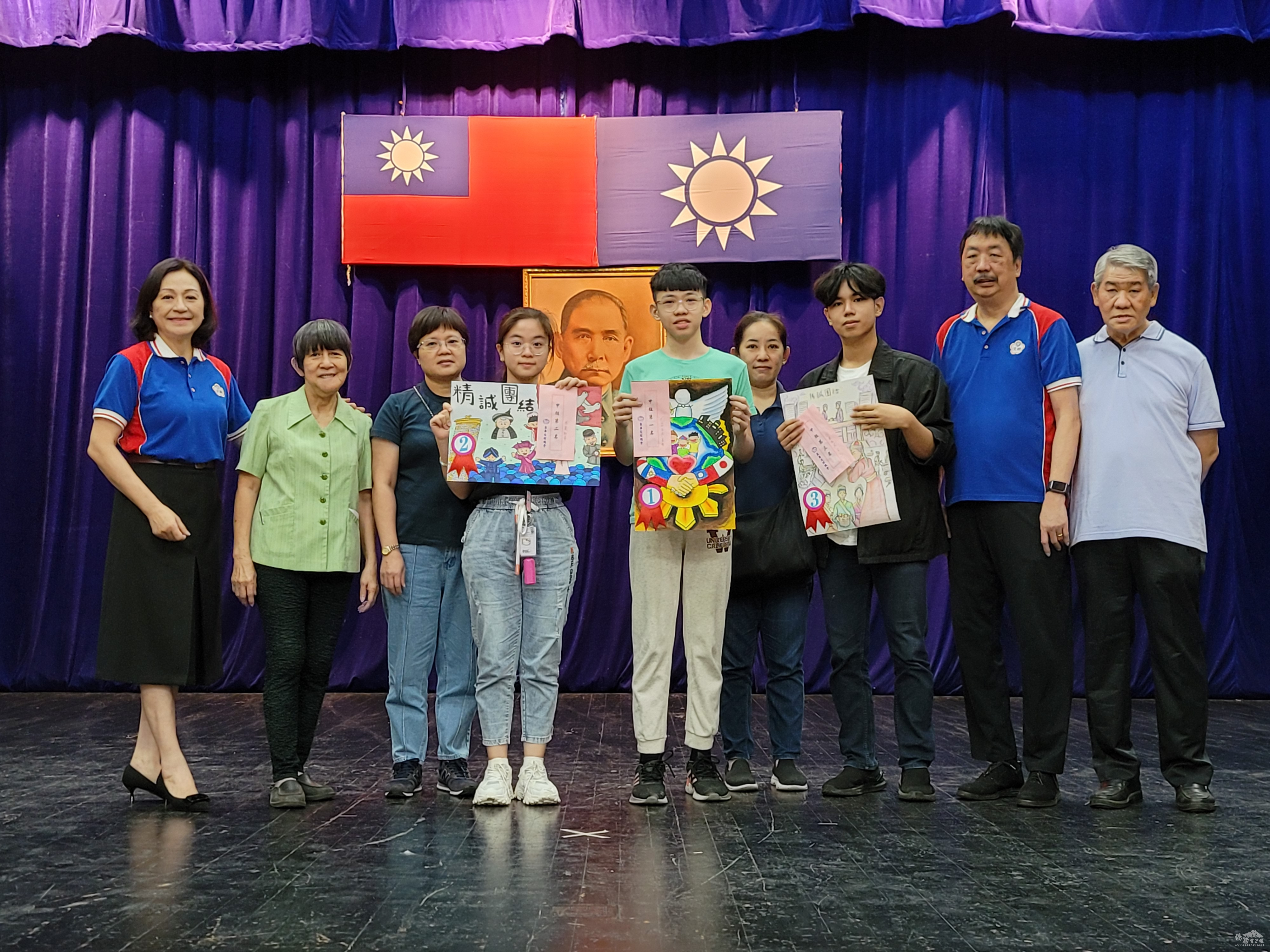 菲華文總2023親子成語繪畫比賽 各組優勝者出爐圖片