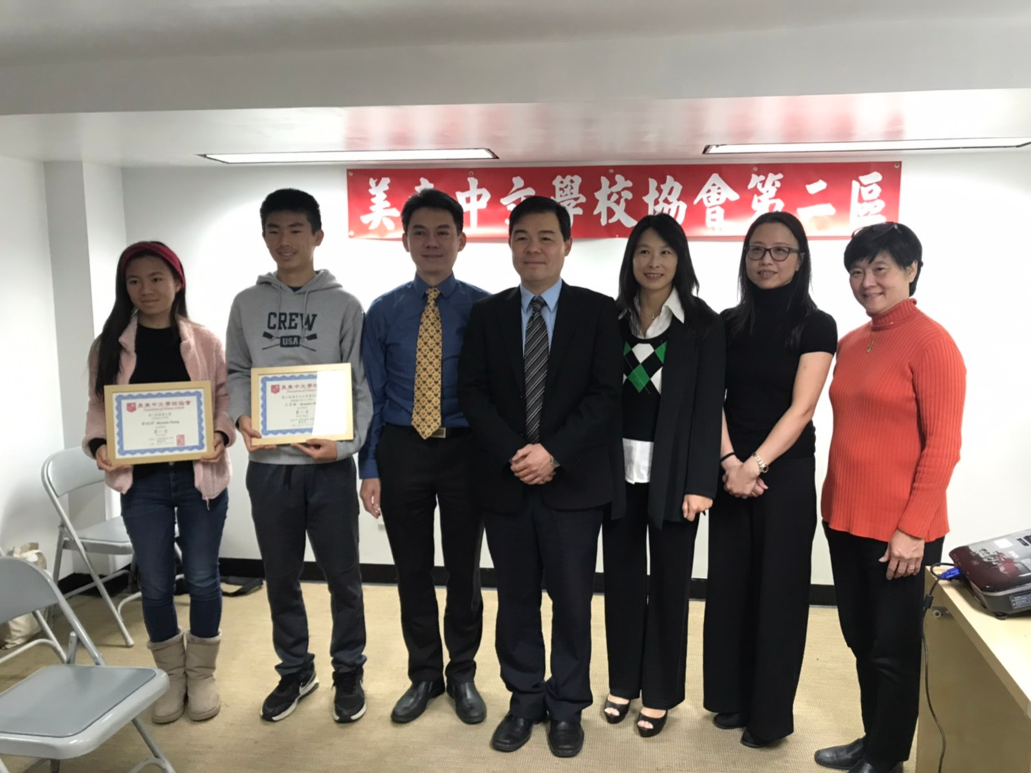 2019美東中文學校協會第二區舉辦書法比賽，傳承與發揚正體漢字之美圖片