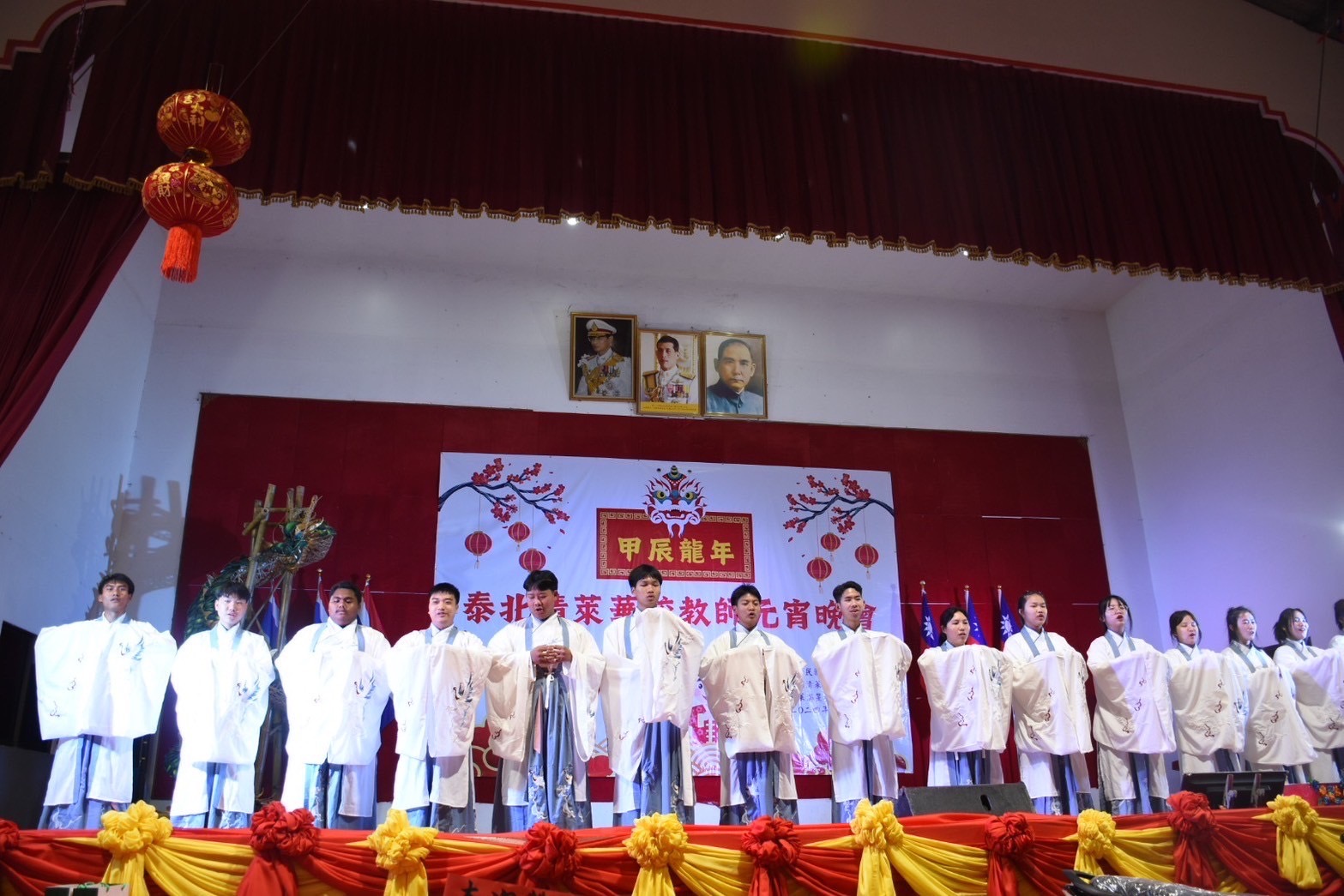 大同中學學生表演