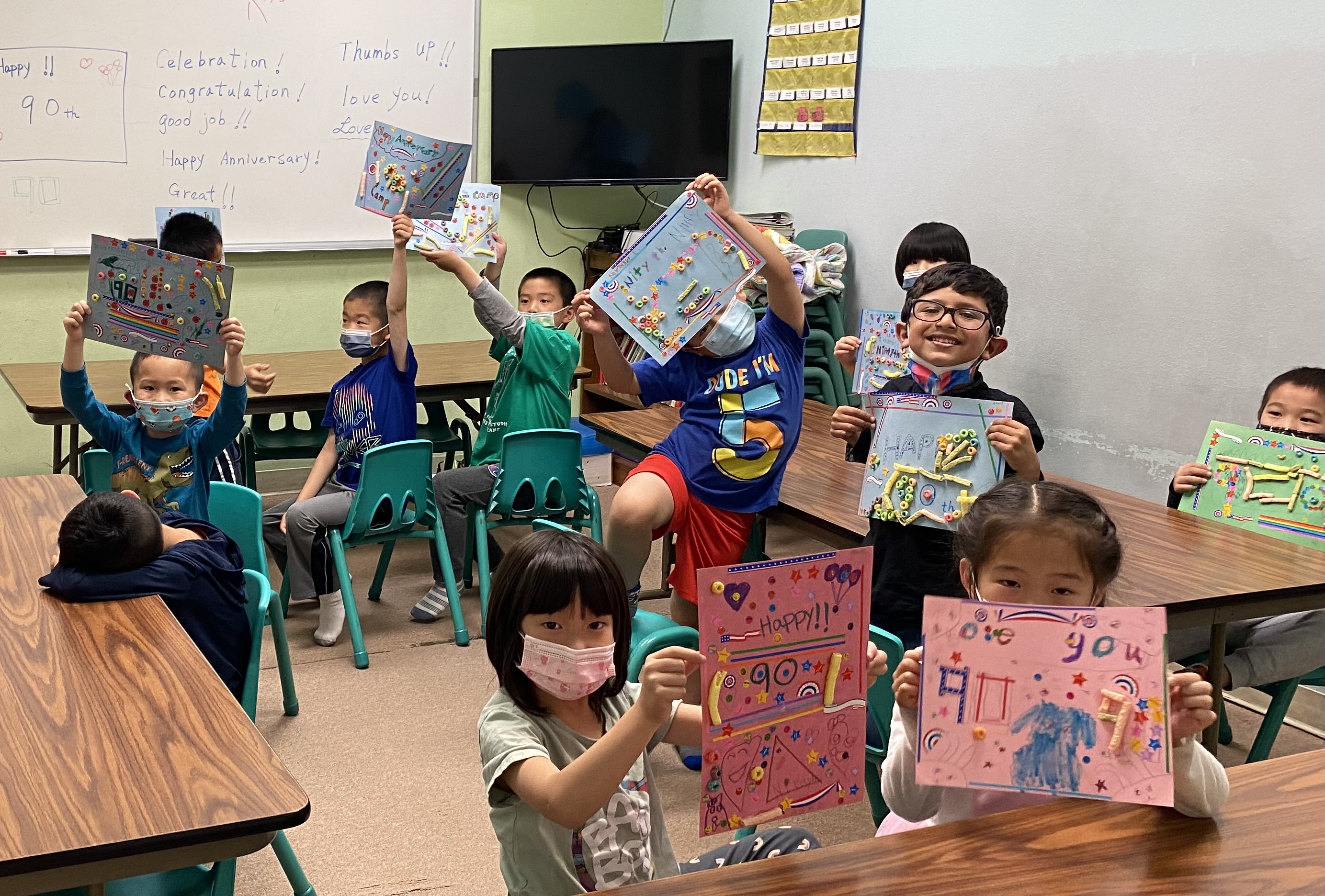 慶祝僑委會九十周年繪畫課