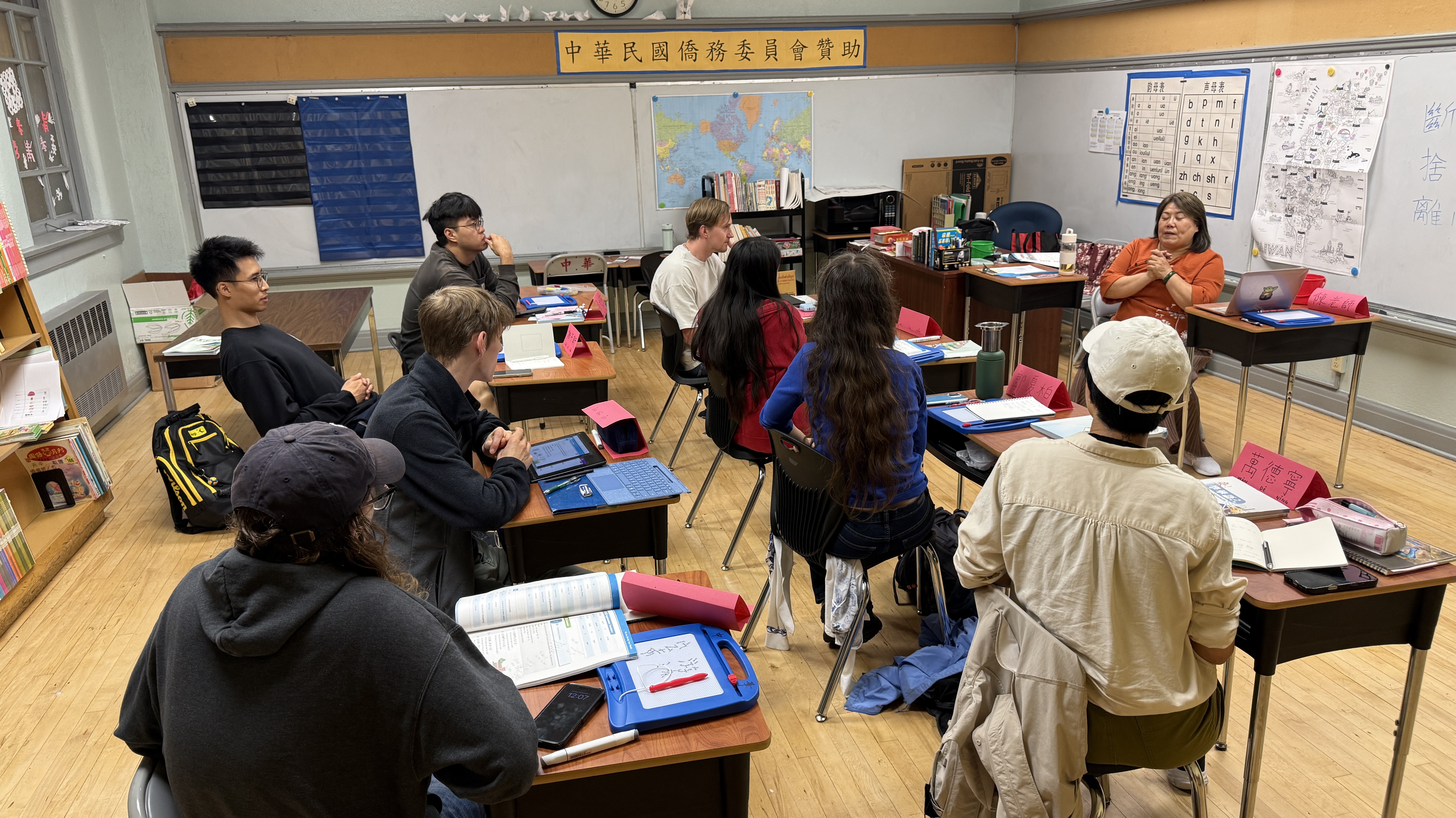 華語L4班 上課情形