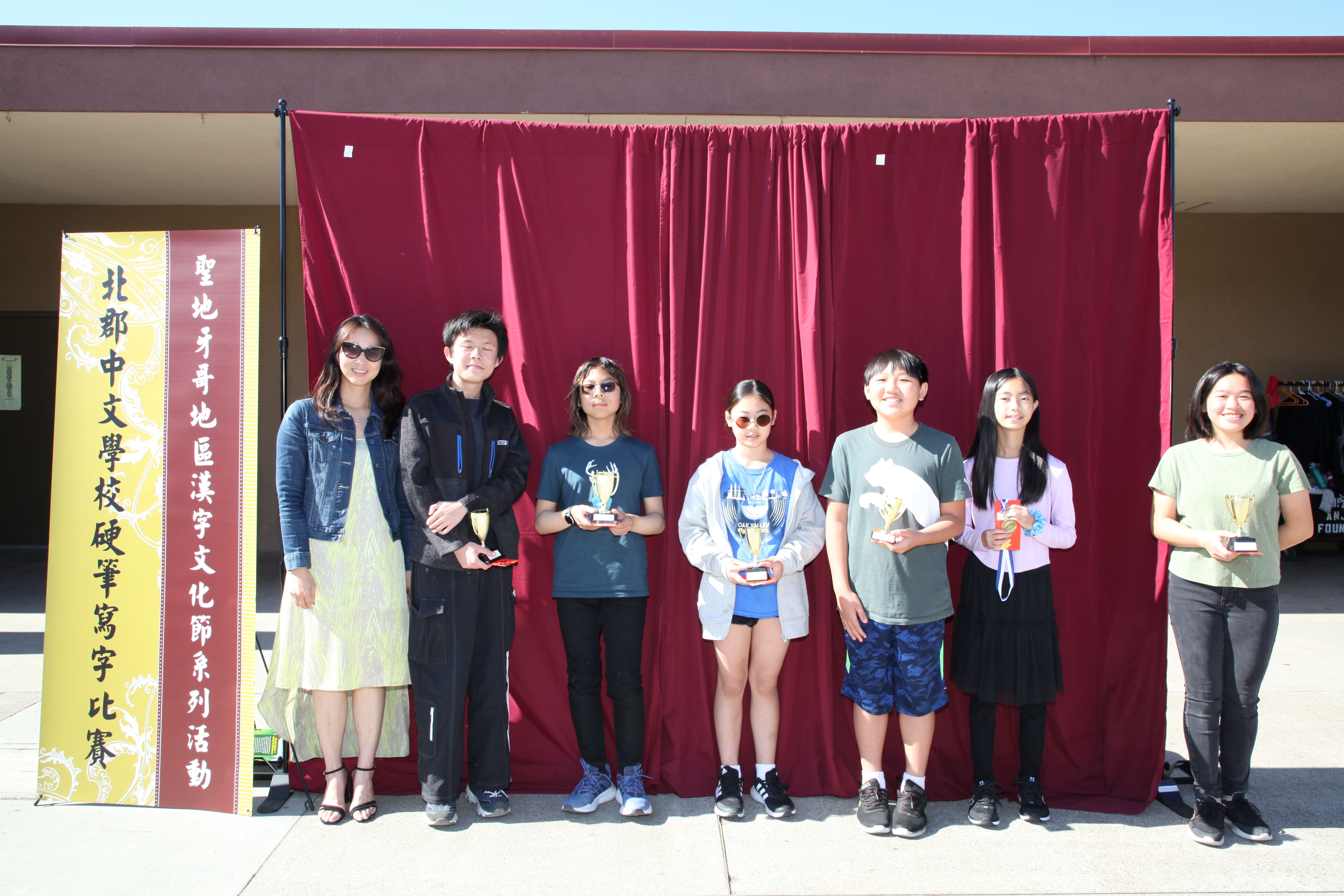 中級組及高級組得獎學生