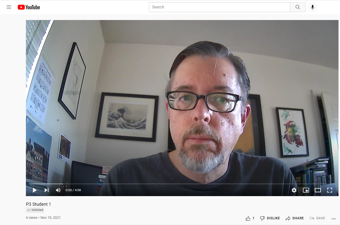 P3 Class - 高級成人會話班 - 第一名 (演講影片截圖)