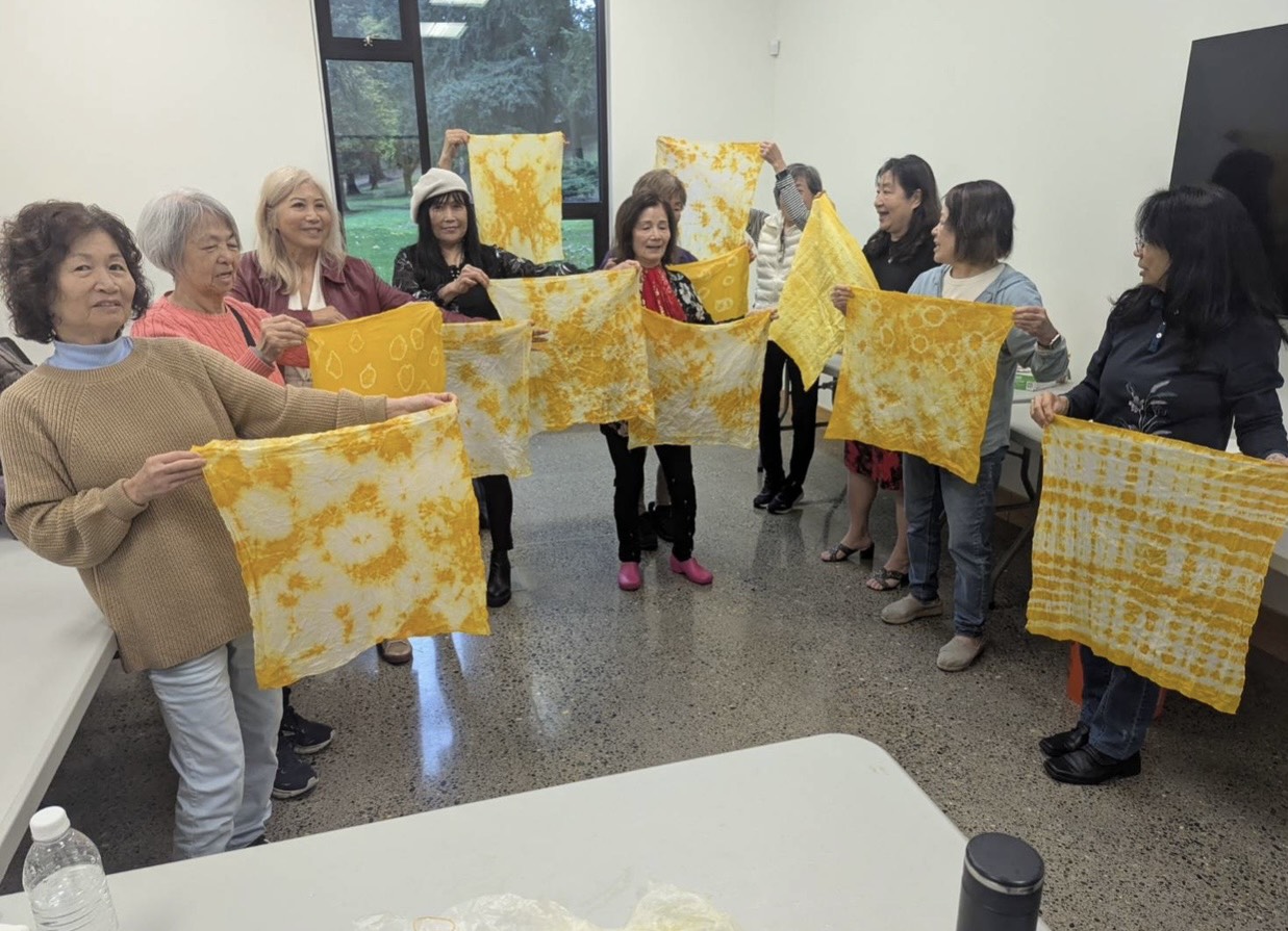 初階一文化課(薑黃染)