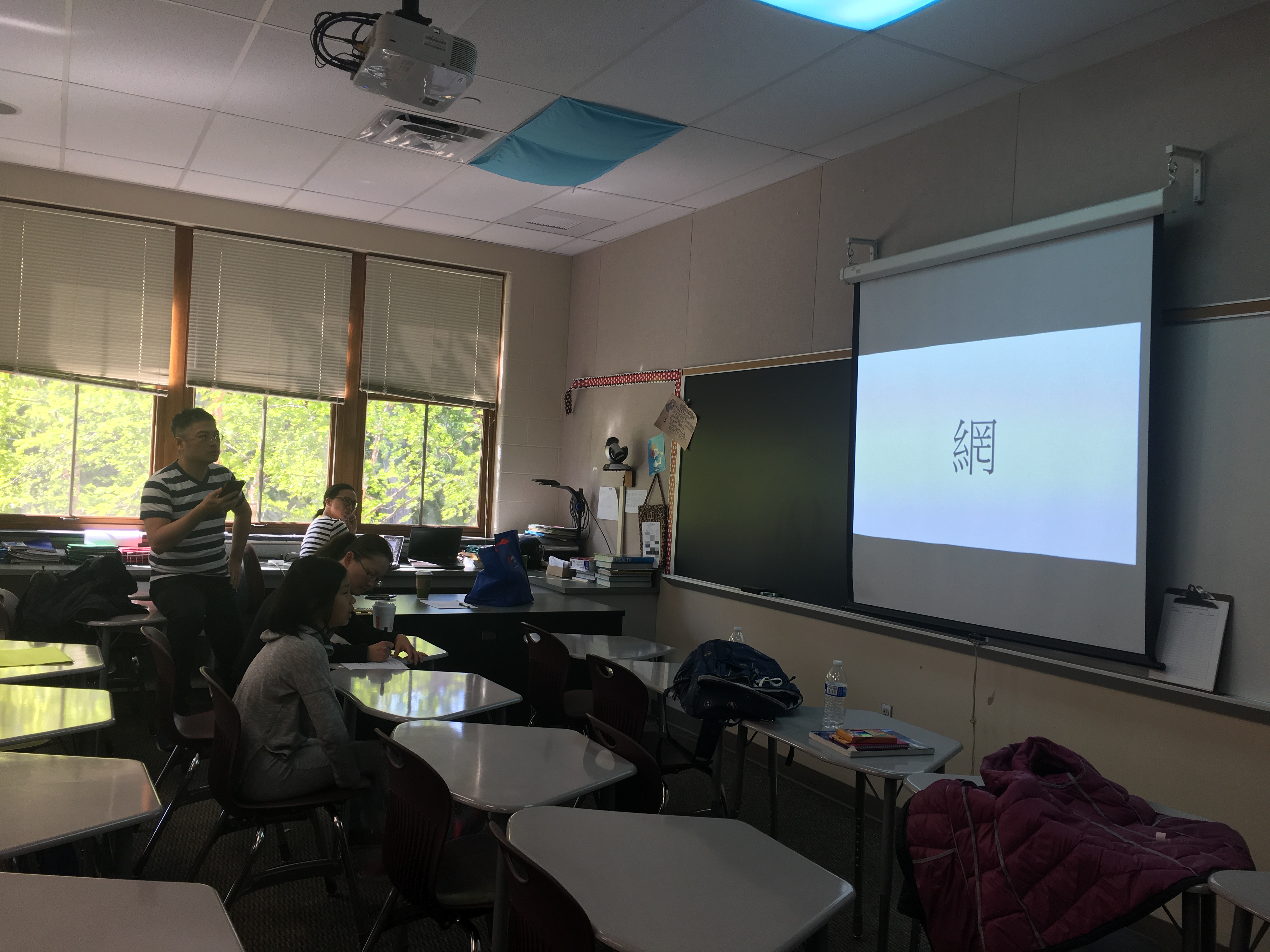 大費城明德中文學校認字比賽活化正體字教學，增進學習樂趣!1