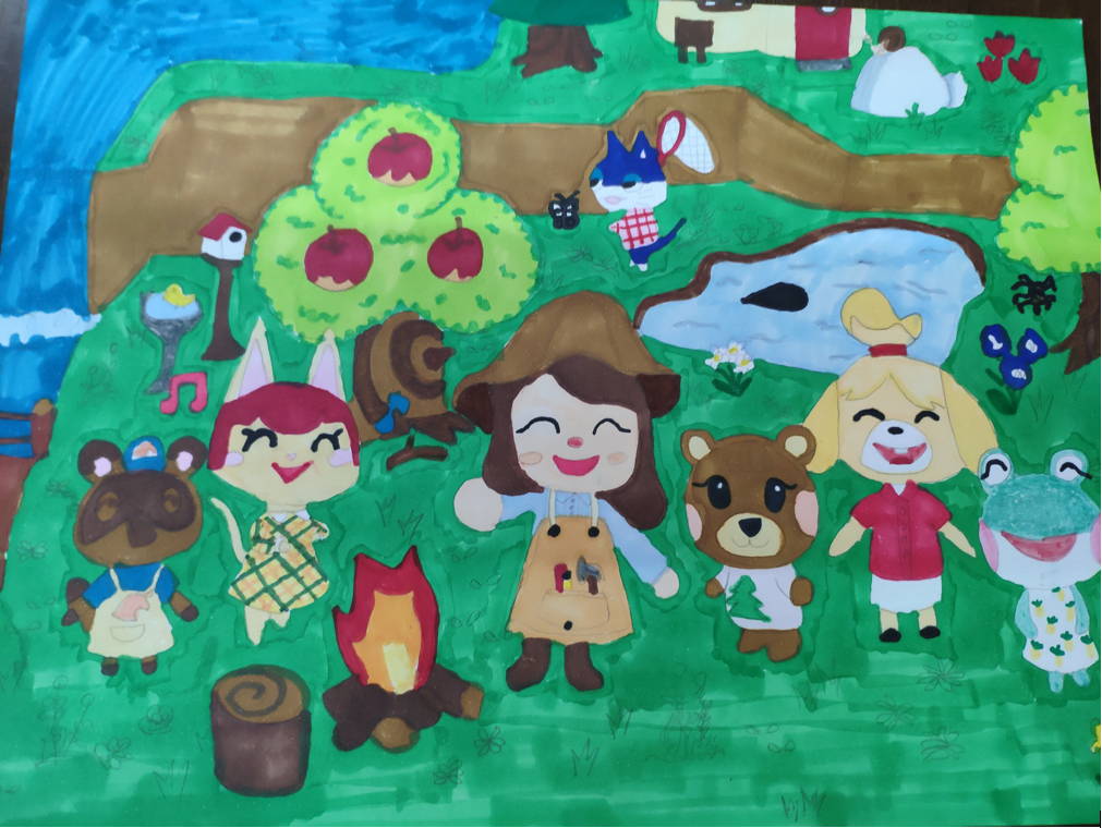 新興教會附屬中文學校   2021 繪畫比賽1