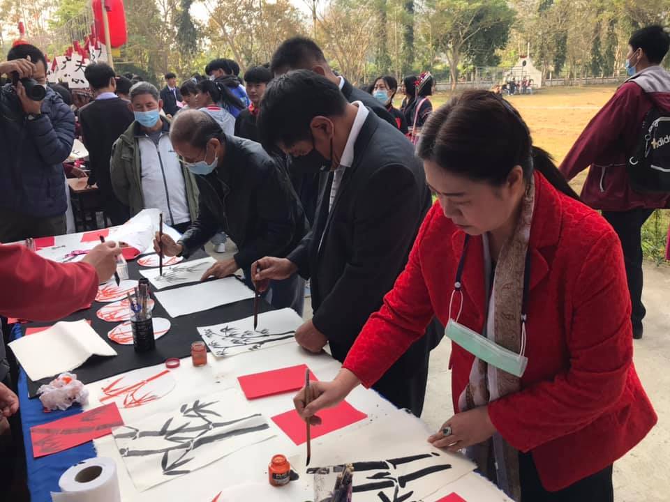 文化體驗攤位-國畫