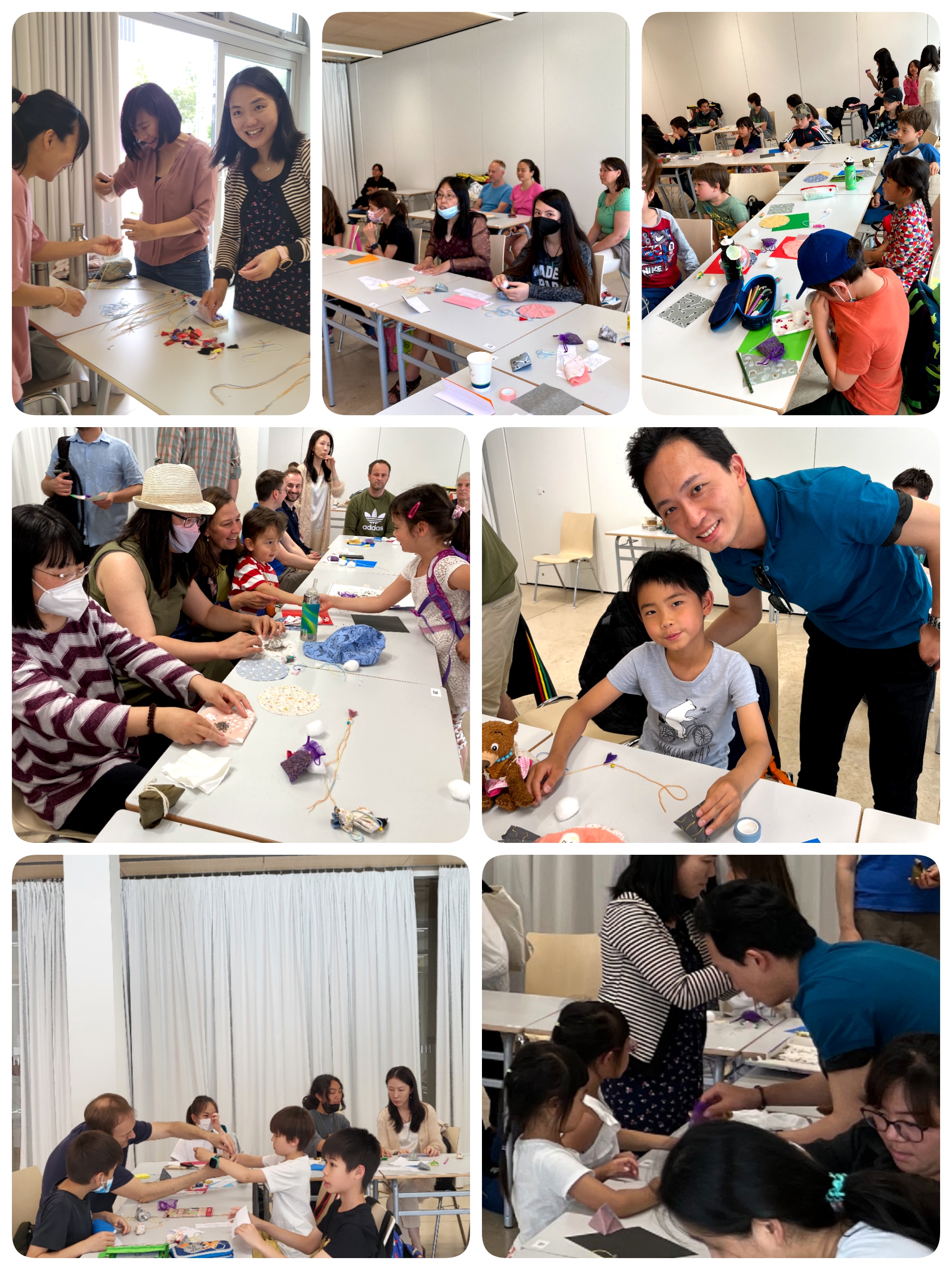 學生製作端午節手作活動ㄧ