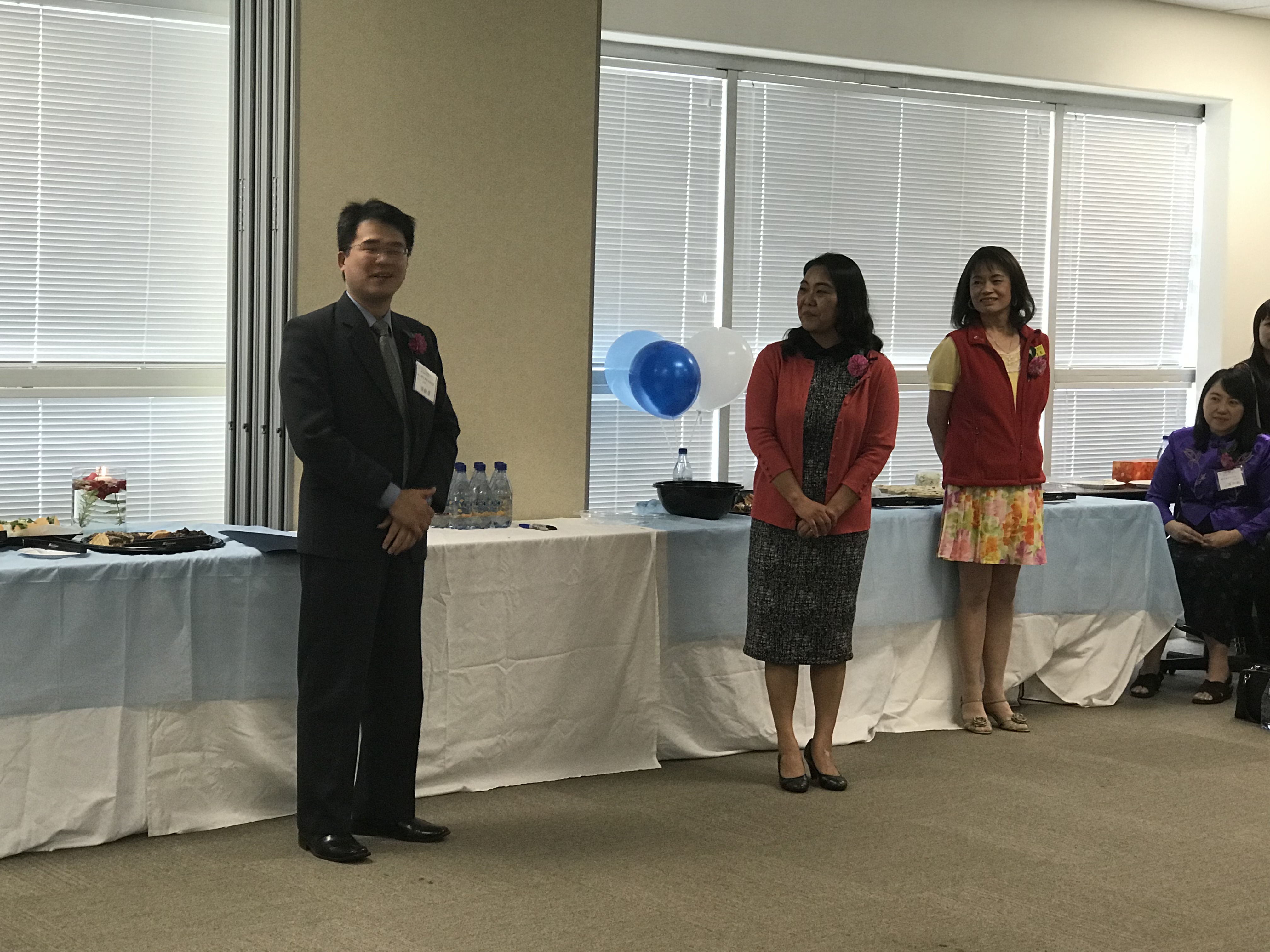 閻樹榮主任回答教師提問