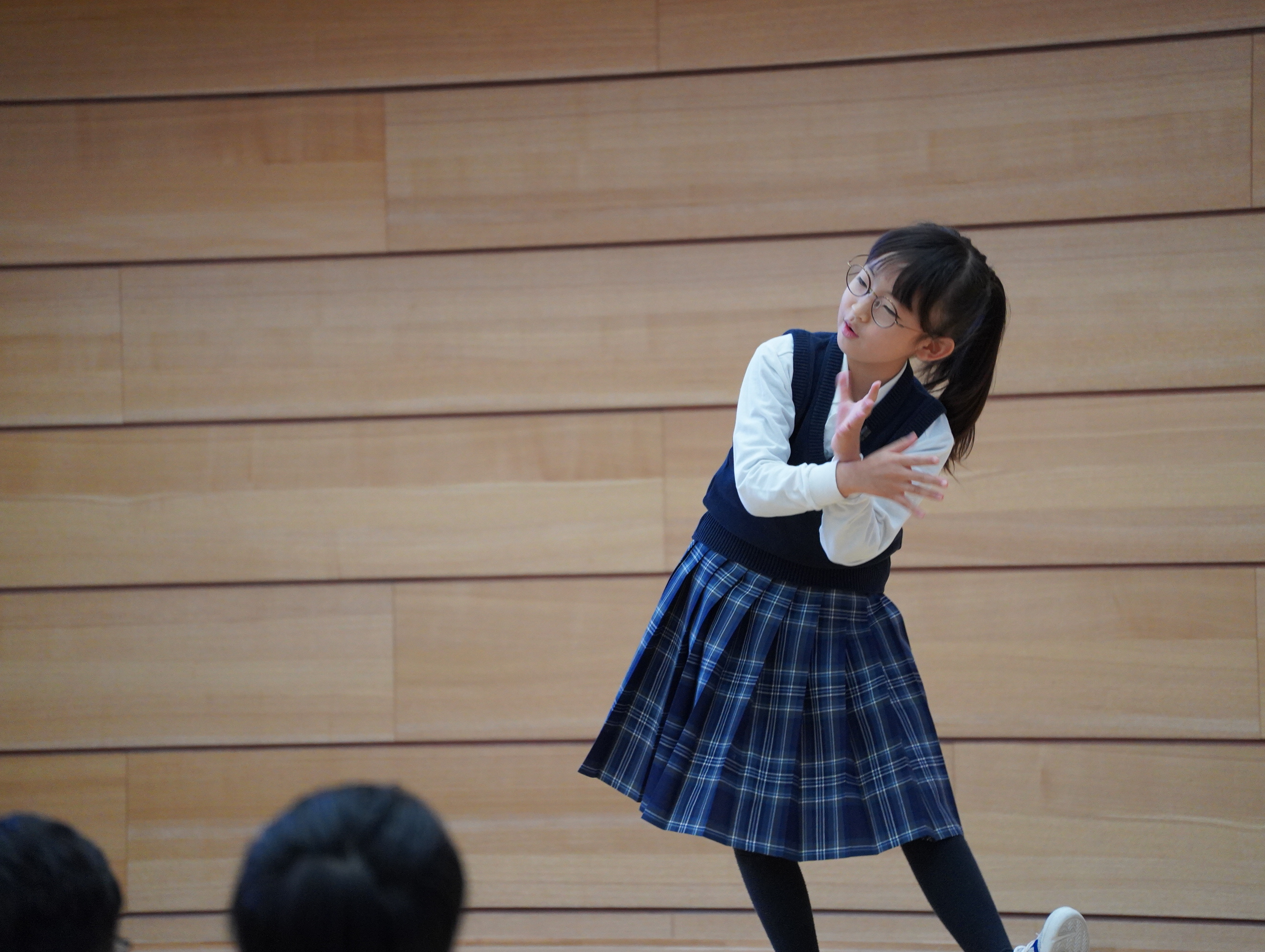 小學部演講者表演