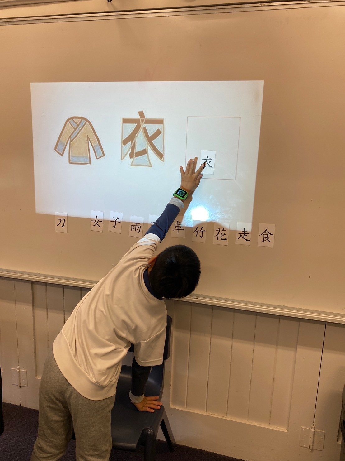 低年級學生漢字辨識