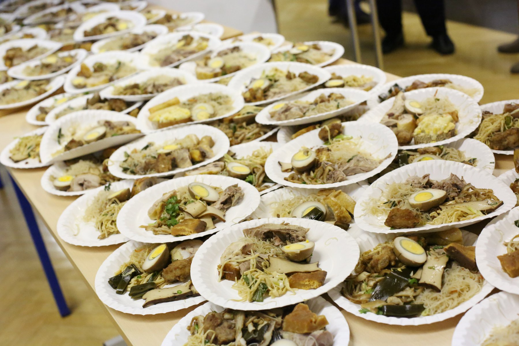 豐盛的台式點心溫暖了我們的心