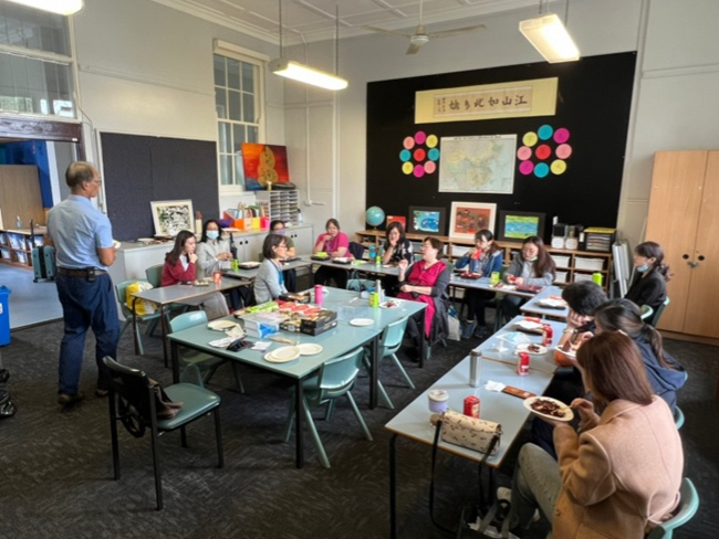 雪梨臺灣學校2022年教師教學培訓 融合共傳承一色圖片