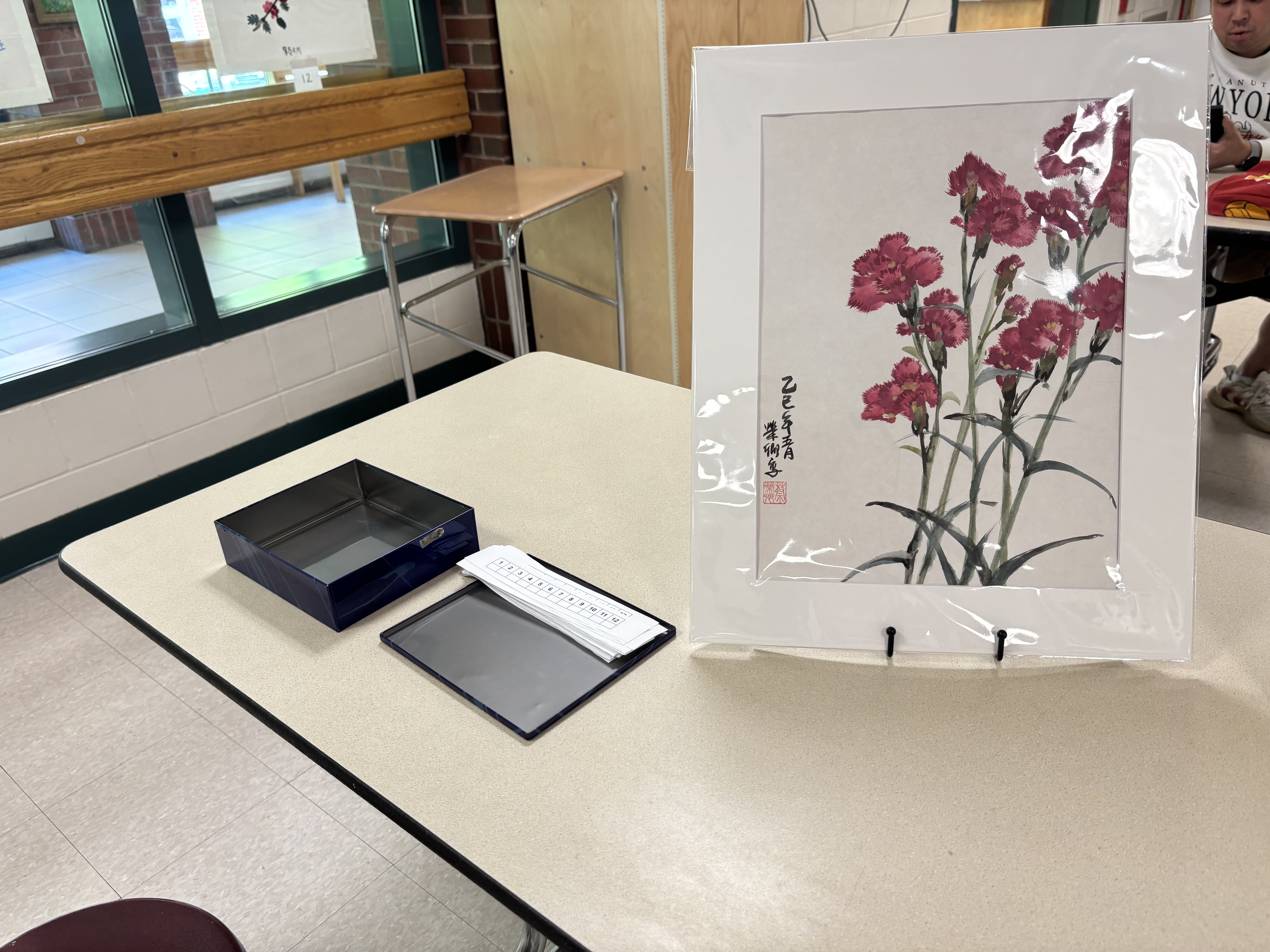 蔡宜芸老師的國畫作品以細膩的筆觸與獨特的風格展現出深厚的藝術底蘊