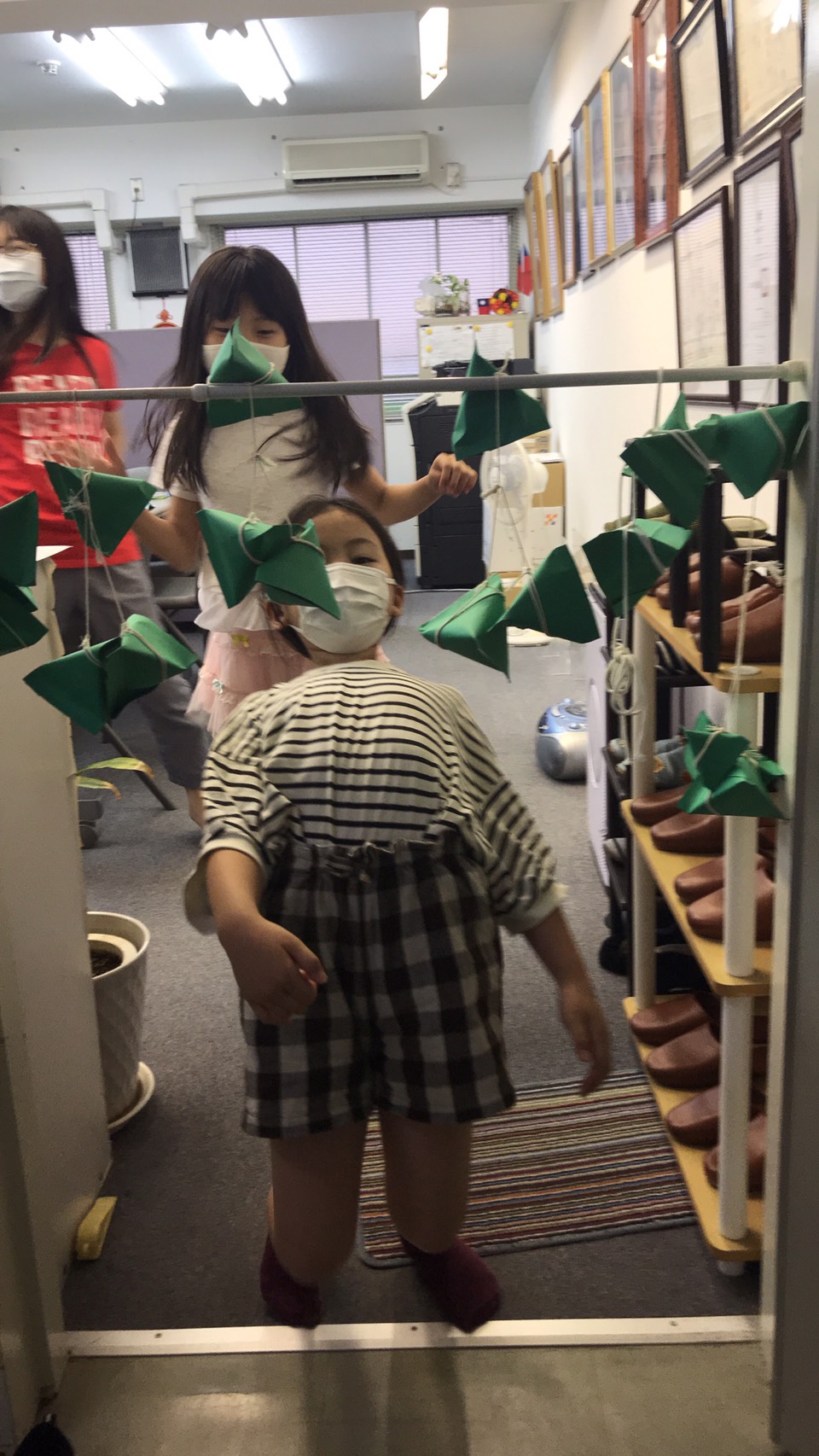 用粽子來跳凌波舞