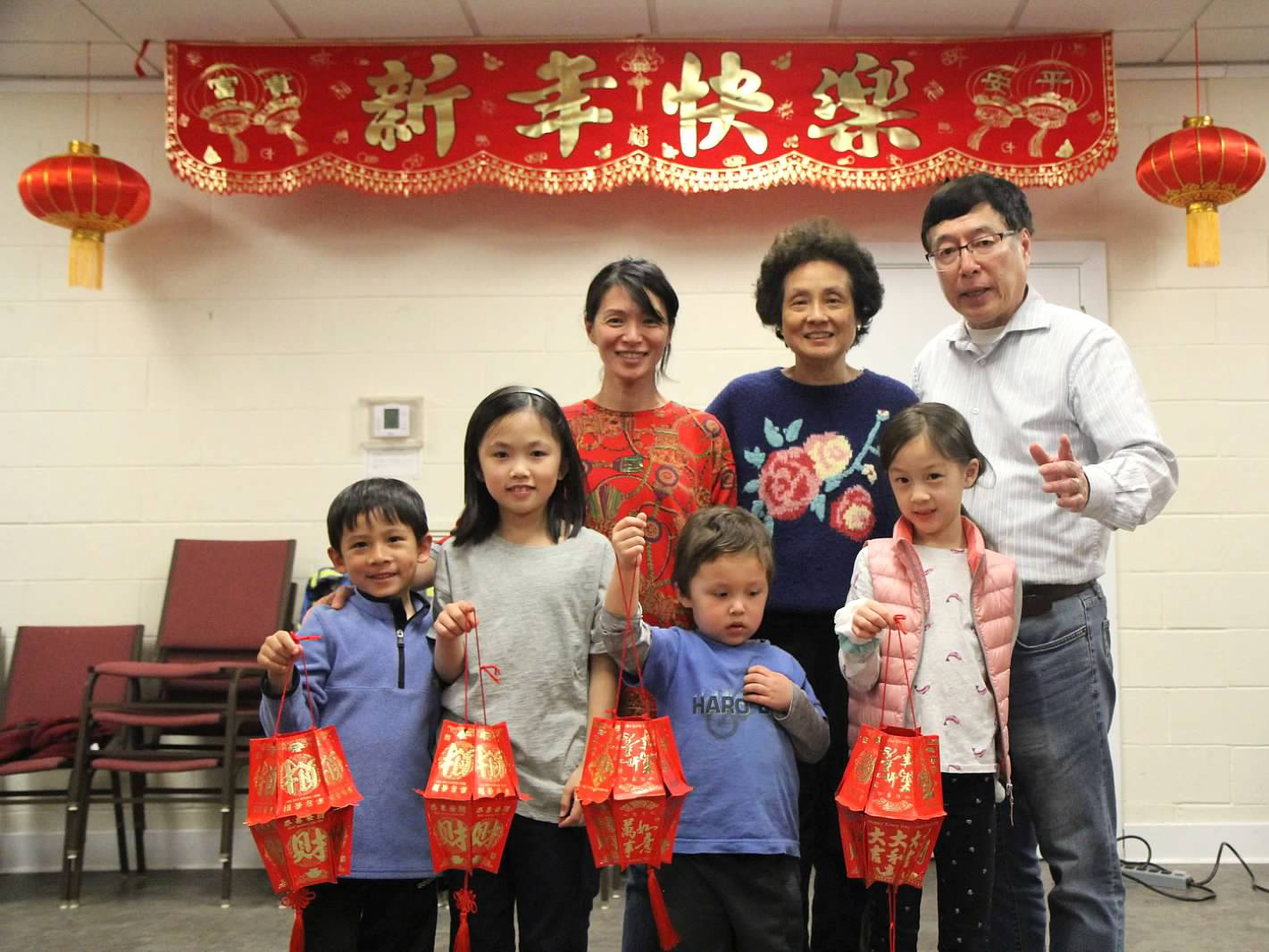 北卡教堂山華語文學校鼠年慶祝活動圖片