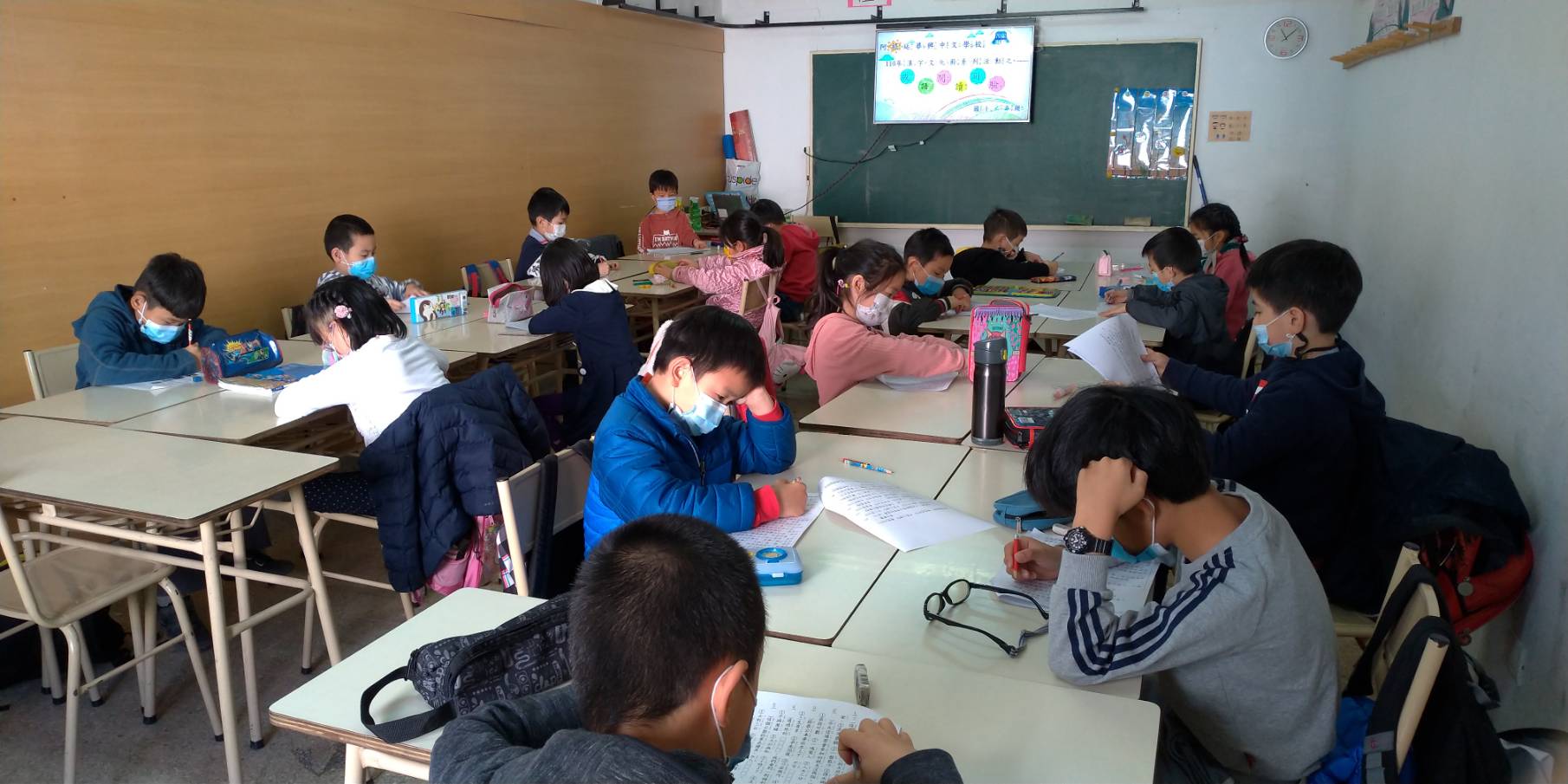 阿根廷華興學校正體漢字文化節之成語閱讀測驗活動1