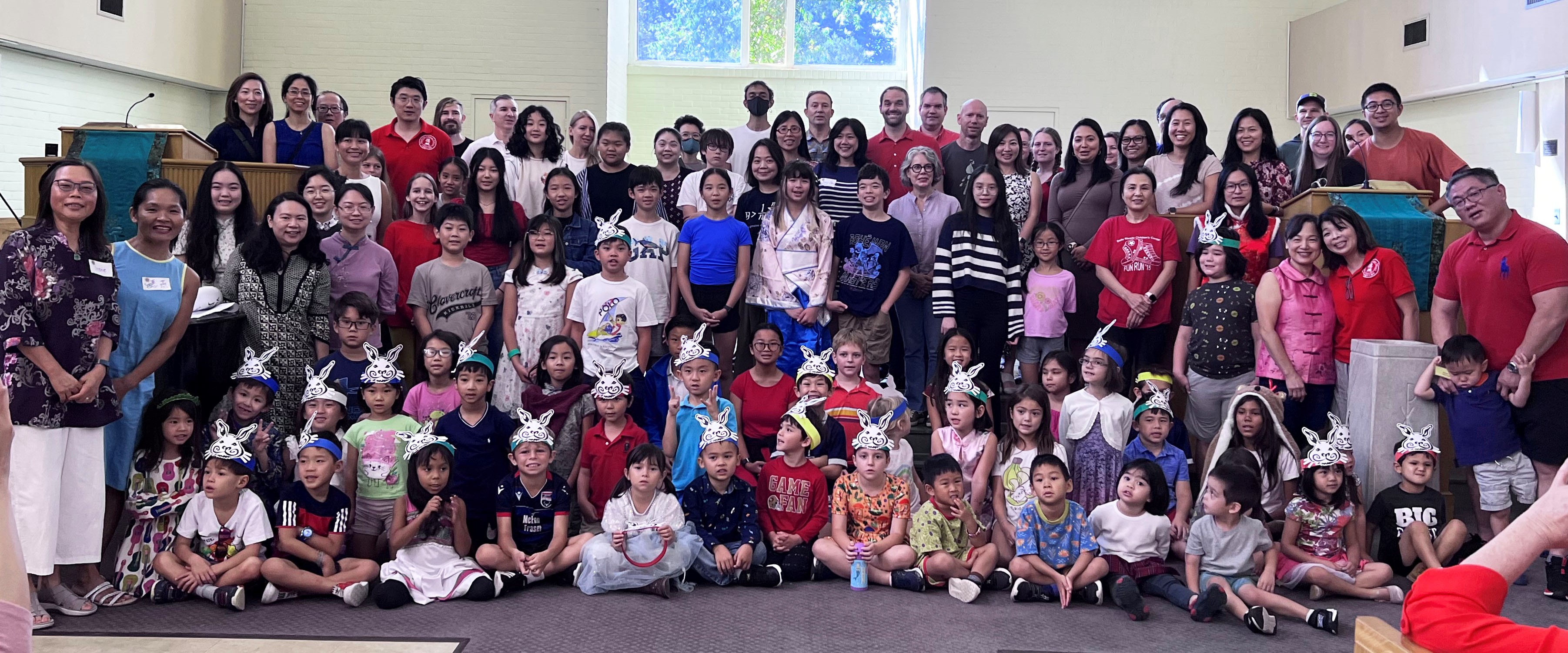 田州大納城中文學校慶中秋活動大合照