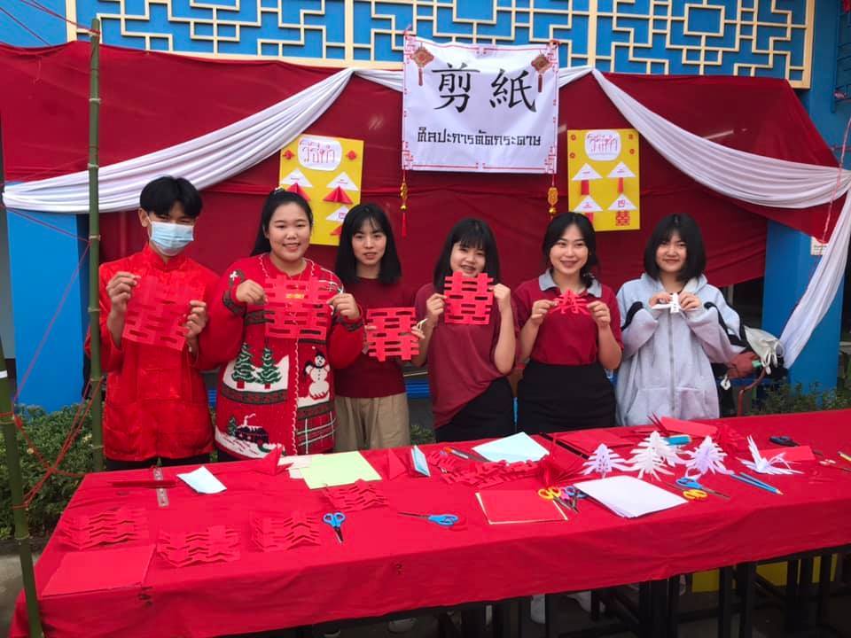 文化體驗攤位-剪紙春囍