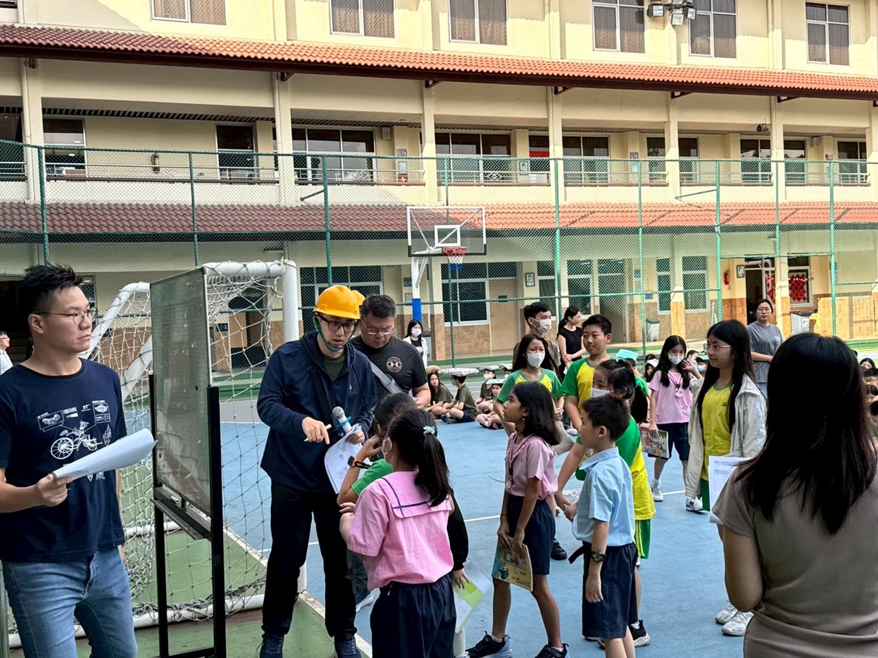 各班回報人數清點結果