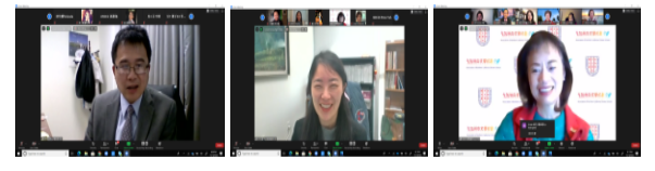 金山灣區華僑文教服務中心閻樹榮主任、徐廣梅副主任、北加州中文學校聯合會陳亳蕙會長