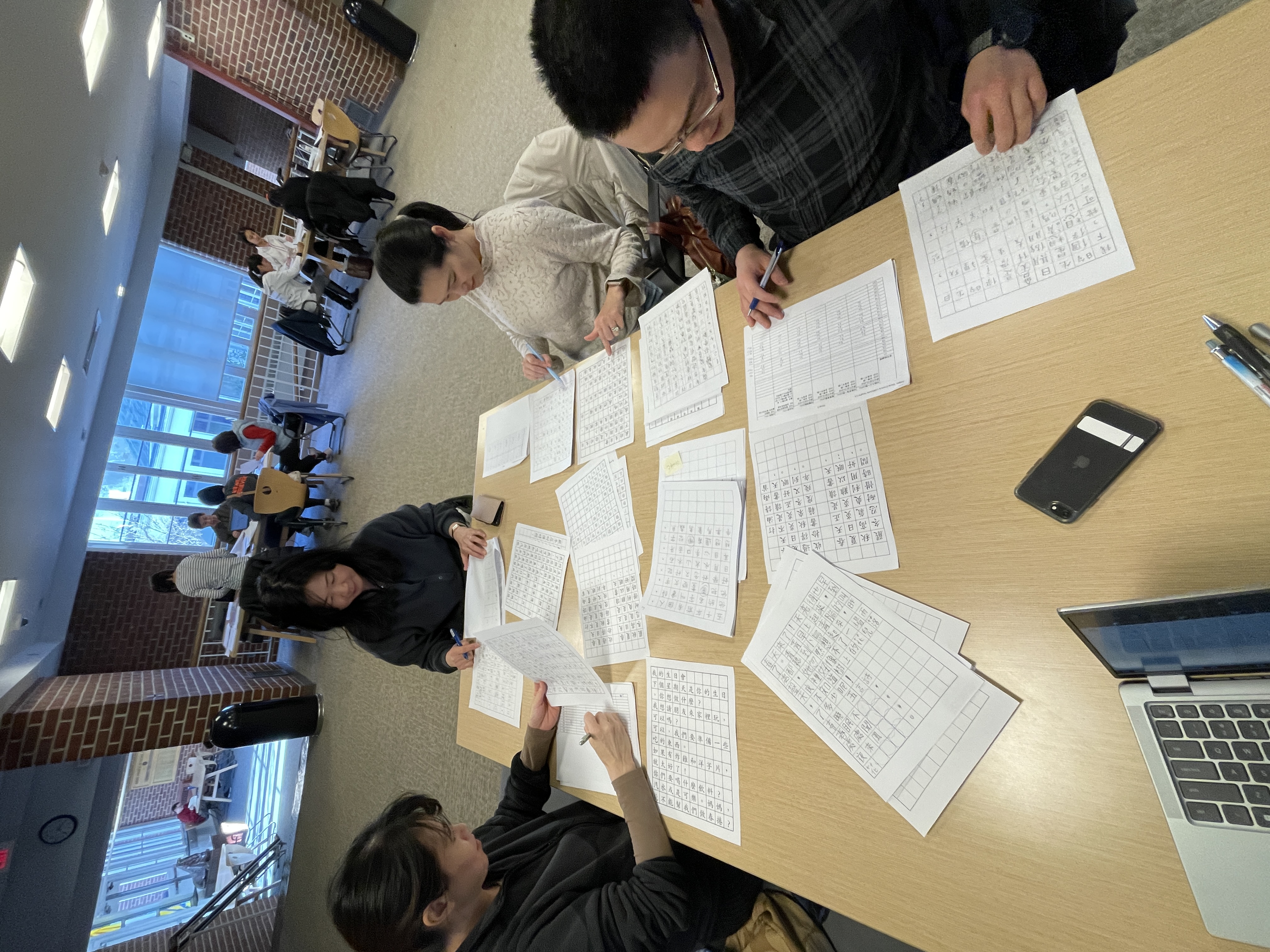 普林斯頓中文學校舉辦2024年正體中文寫字比賽1