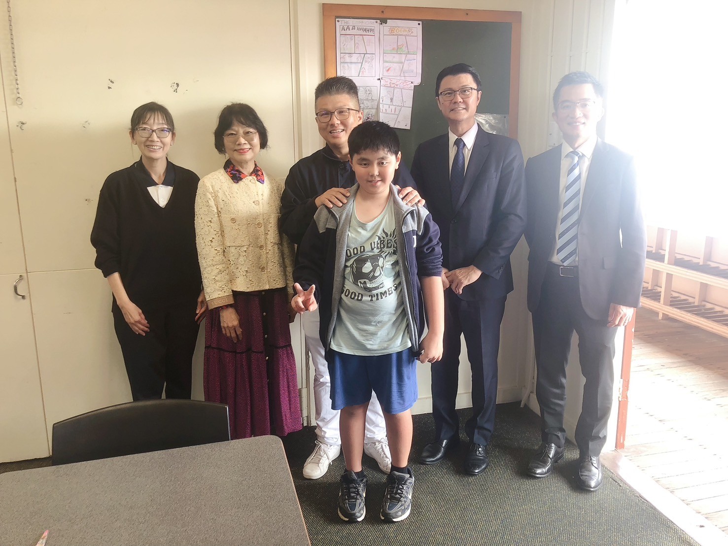 僑界人士到場參與並支持活動