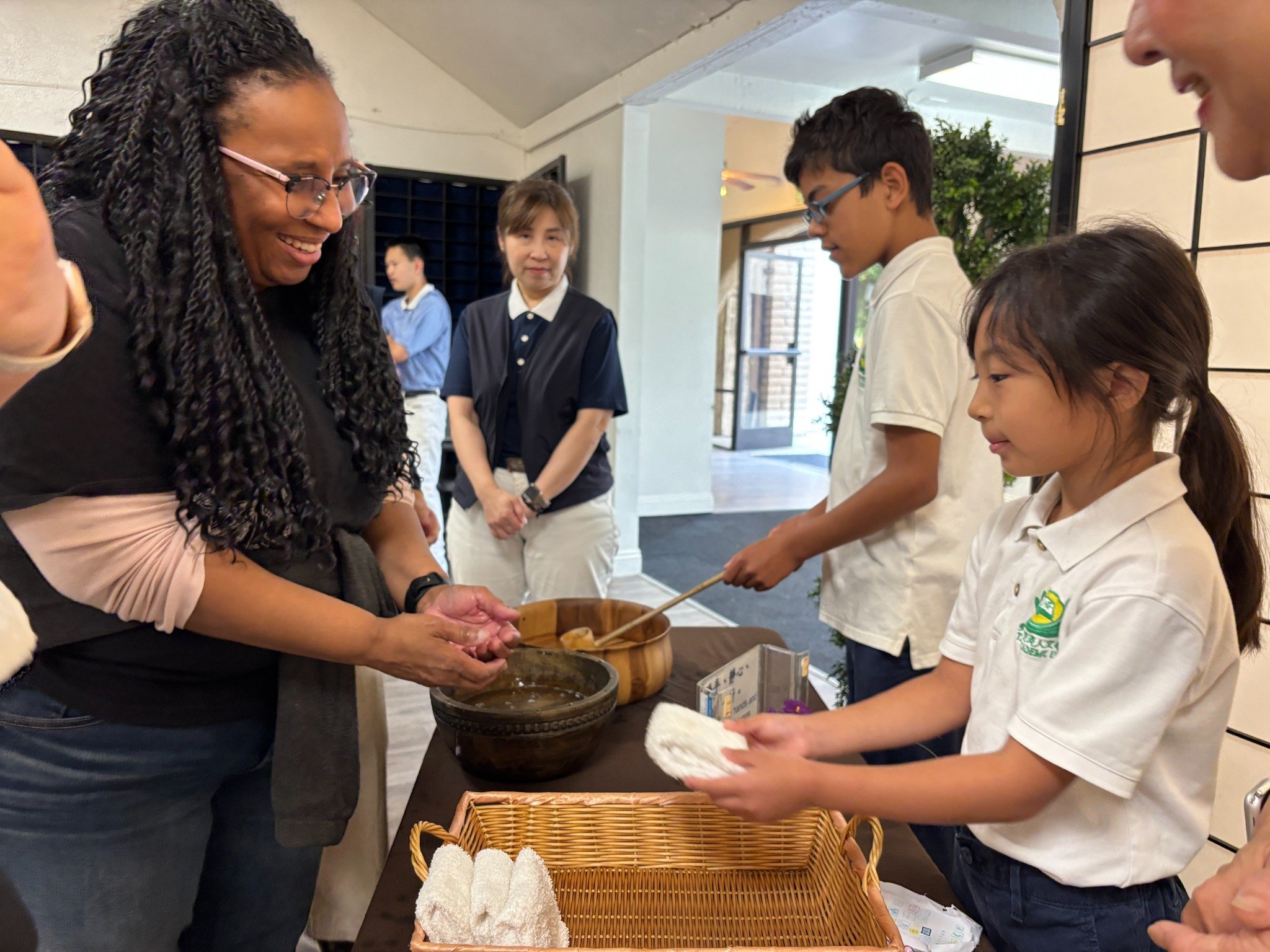 茶道課：洗手、洗心、靜心