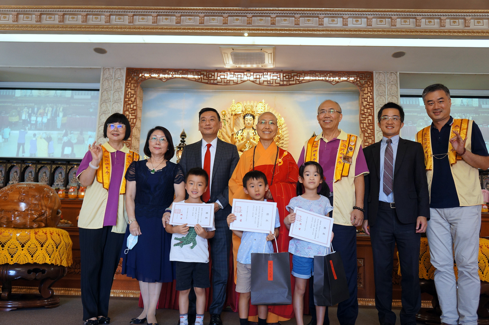 頒獎典禮當日蒞臨的貴賓