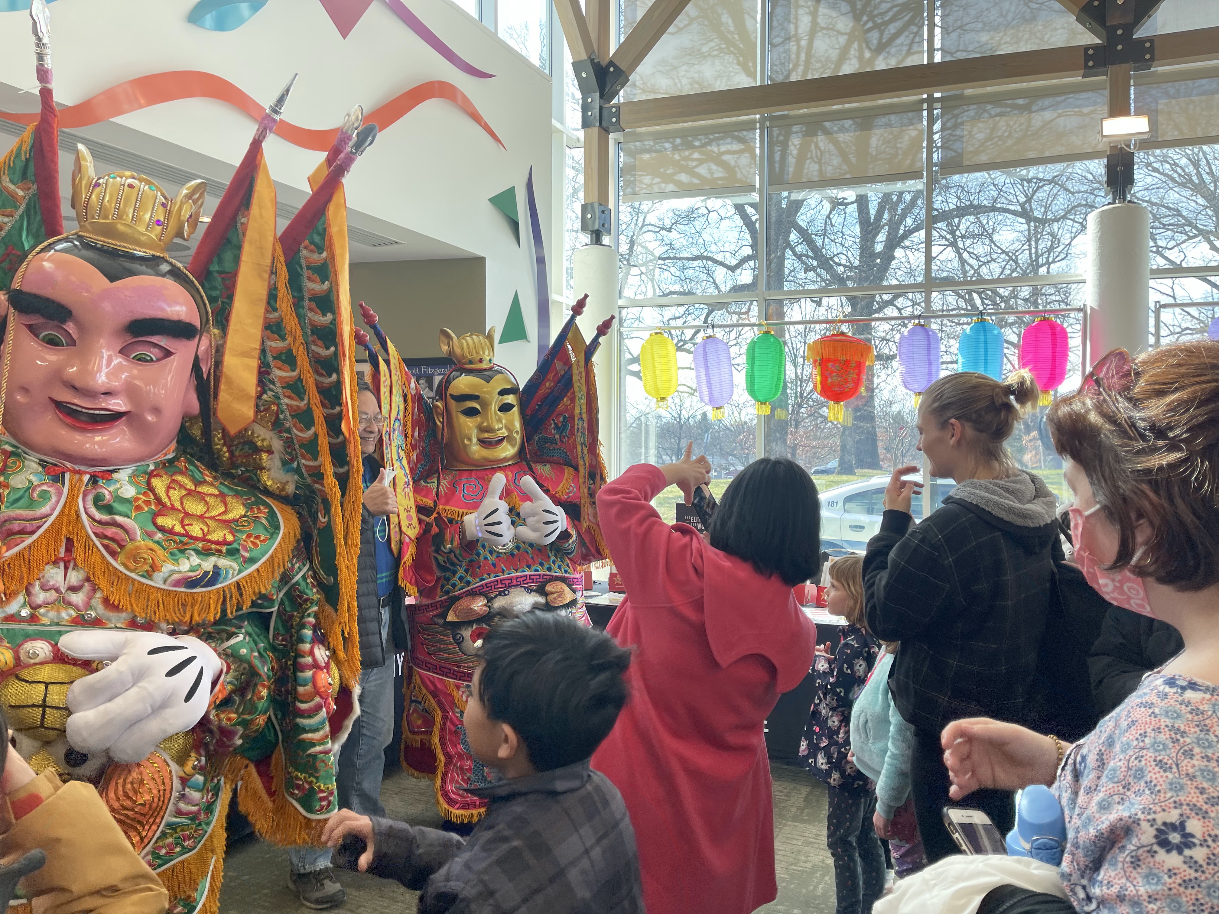 2023華語文學習中心-臺灣學校TCML、MGY與 WMACS 於 Rockville 元宵節攜手合作推廣華語文中心與夏令營2