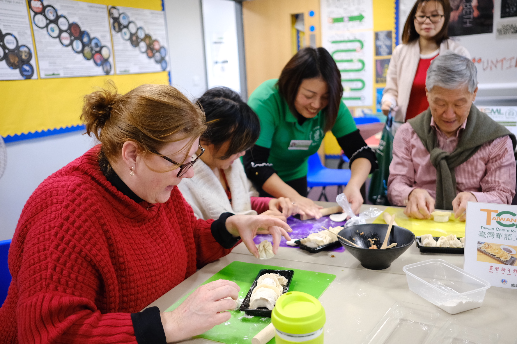 華園2023農曆新年體驗活動：包餃子工作坊2