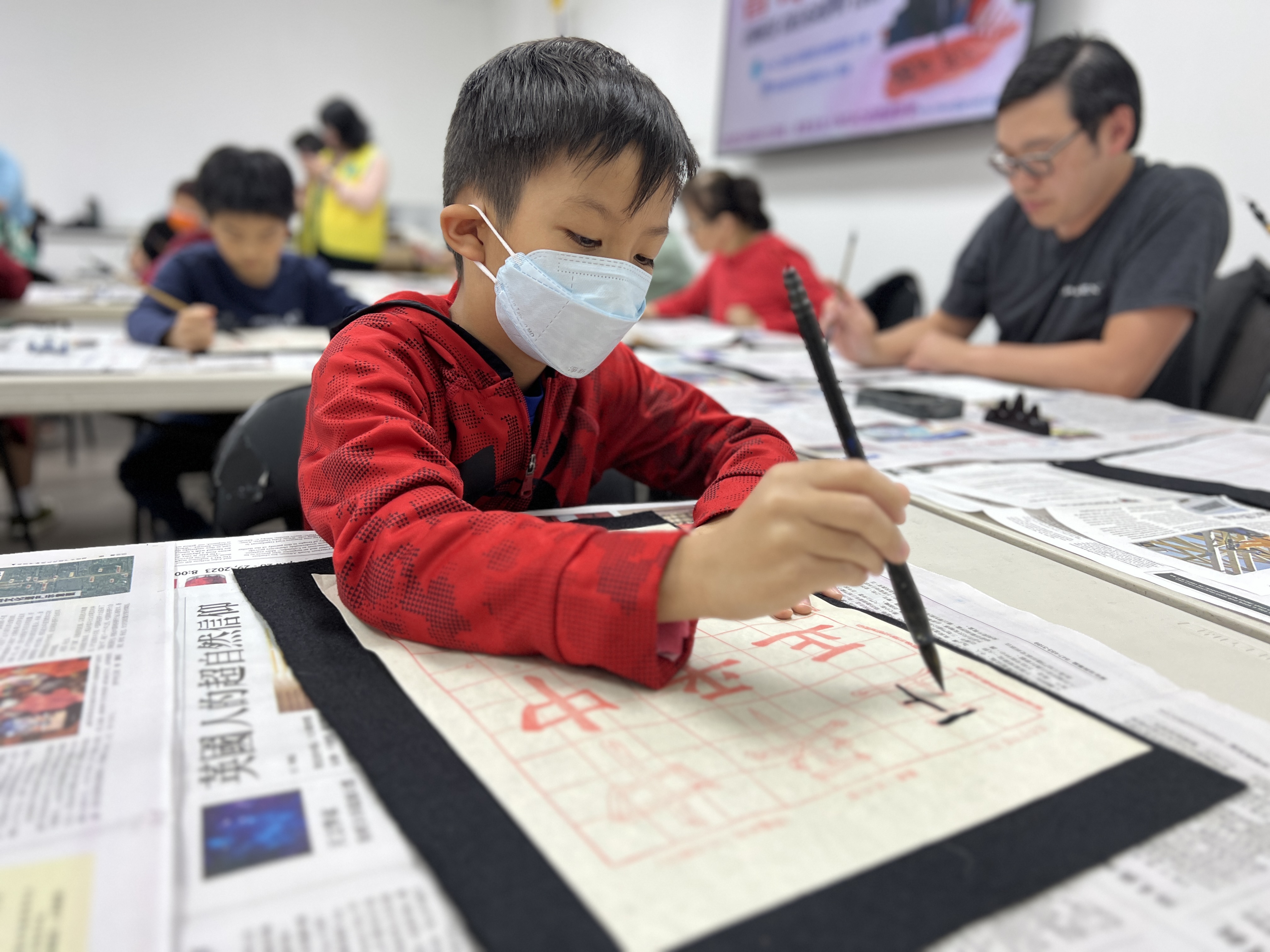 參賽者比賽實況