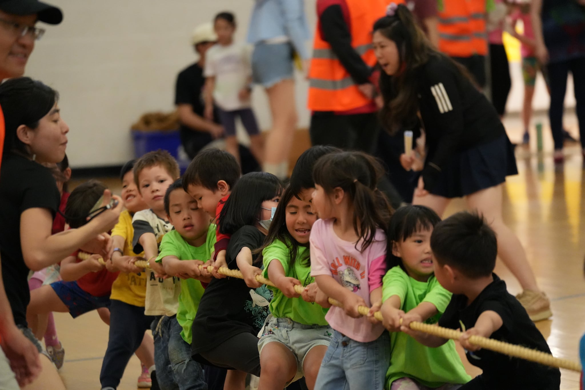 華府臺灣學校舉辦首屆校內運動會1