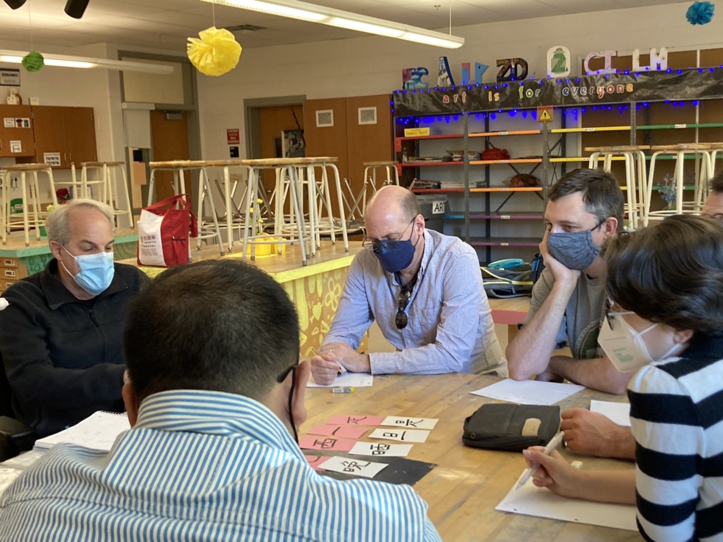 臺灣學校華語文中心舉辦2022年漢字文化節拼字遊戲競賽1