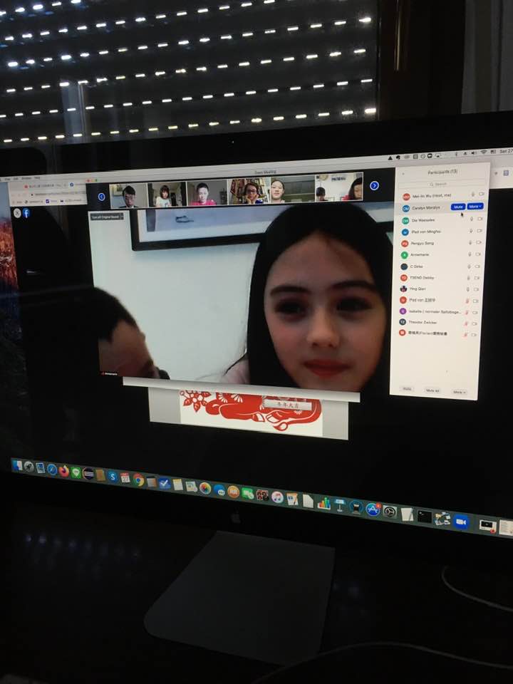 小朋友背誦古詩「山村詠懷」