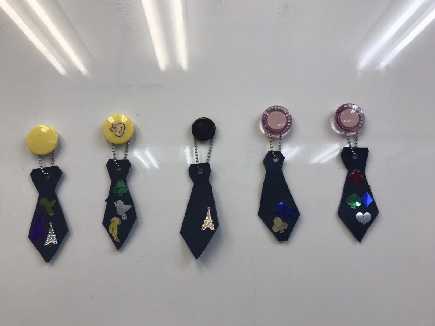 小學生班父親節領帶吊飾