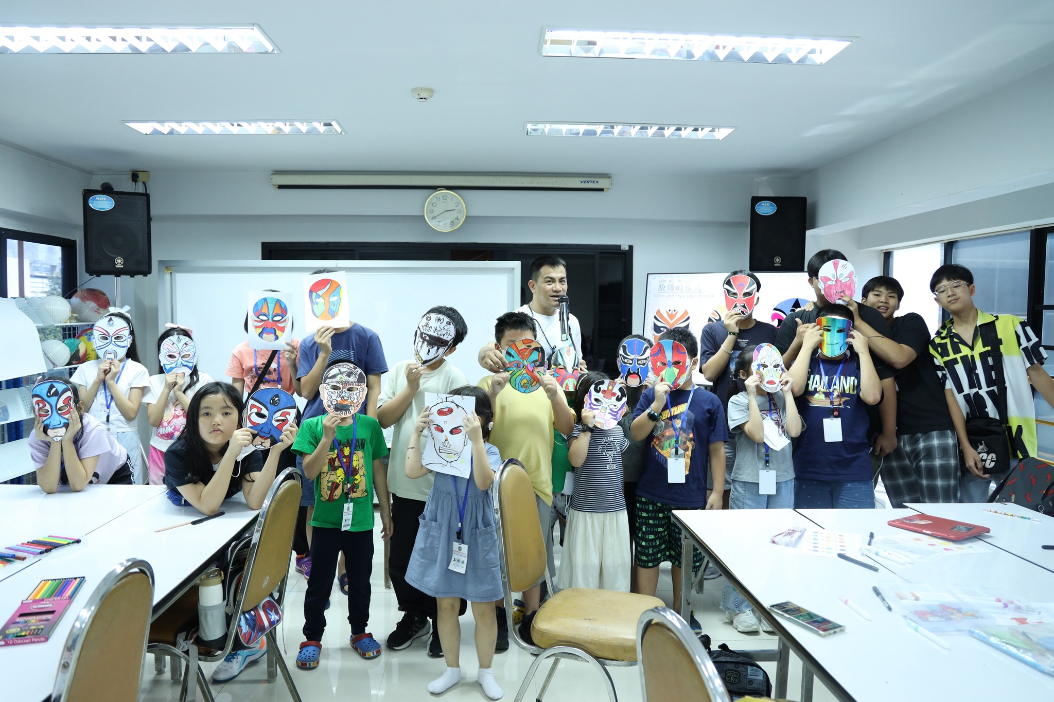 書畫-彩繪國劇臉譜