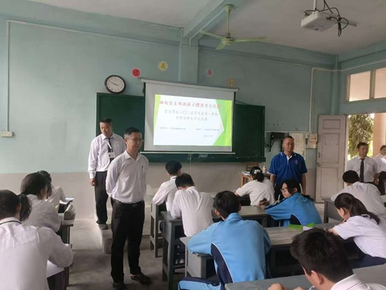 緬甸密支那 育成學校 「正體漢字文化節」書法比賽