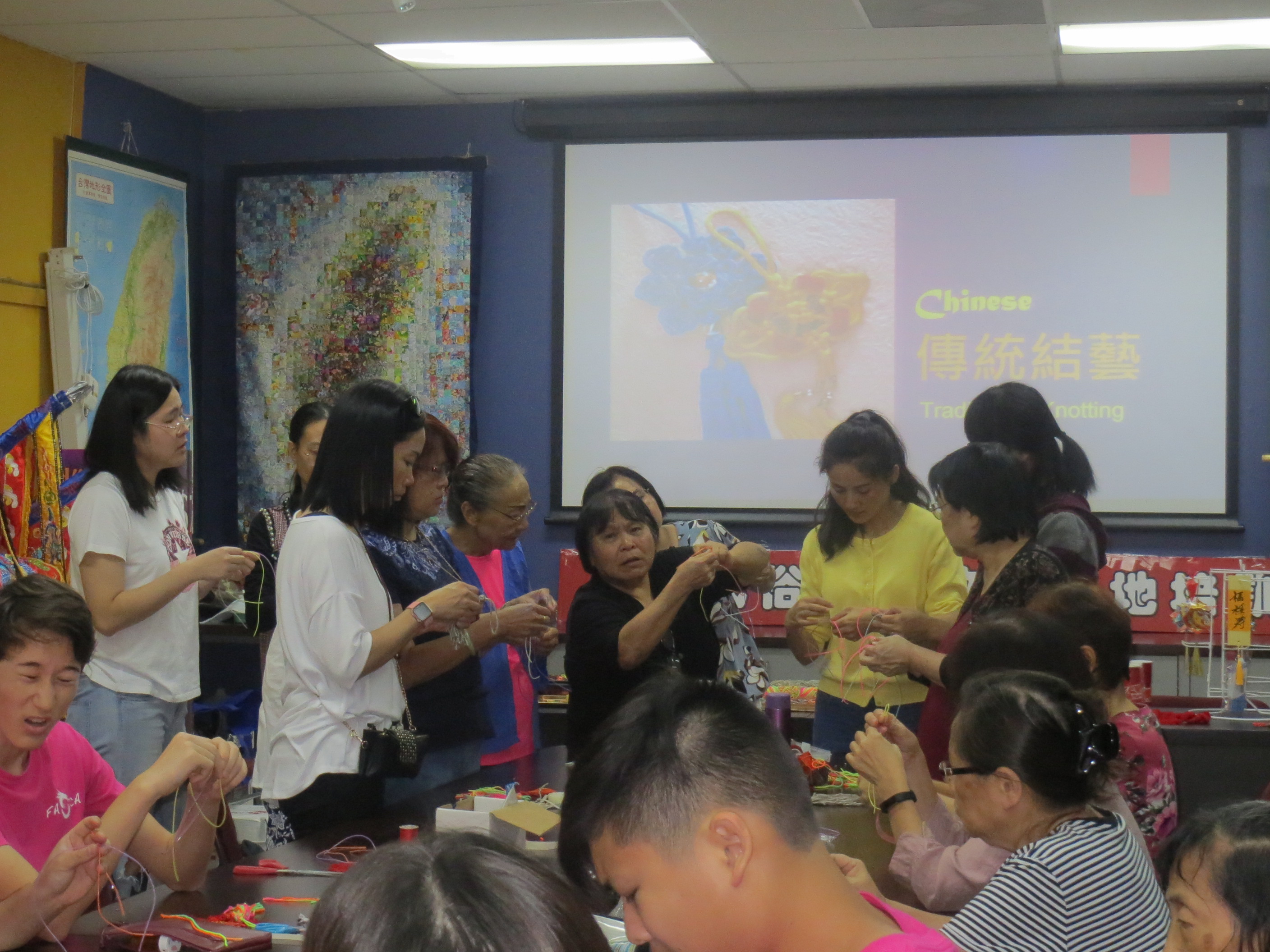 中國結上課情形