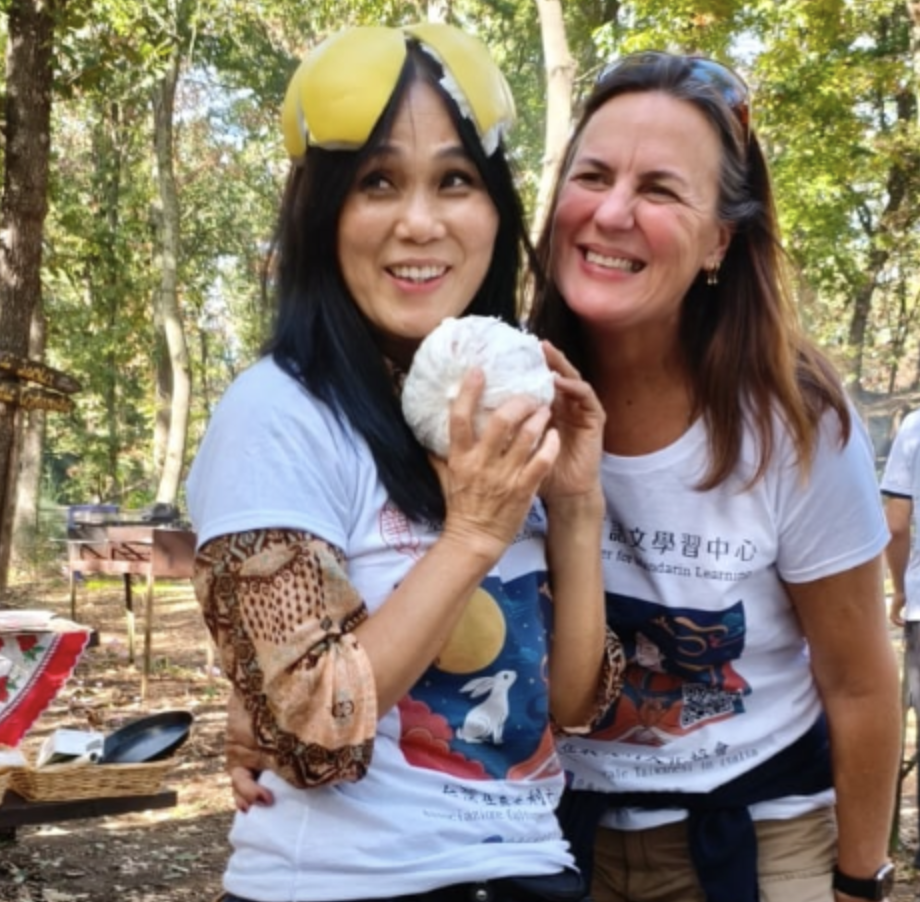 與會者都很喜歡柚子帽