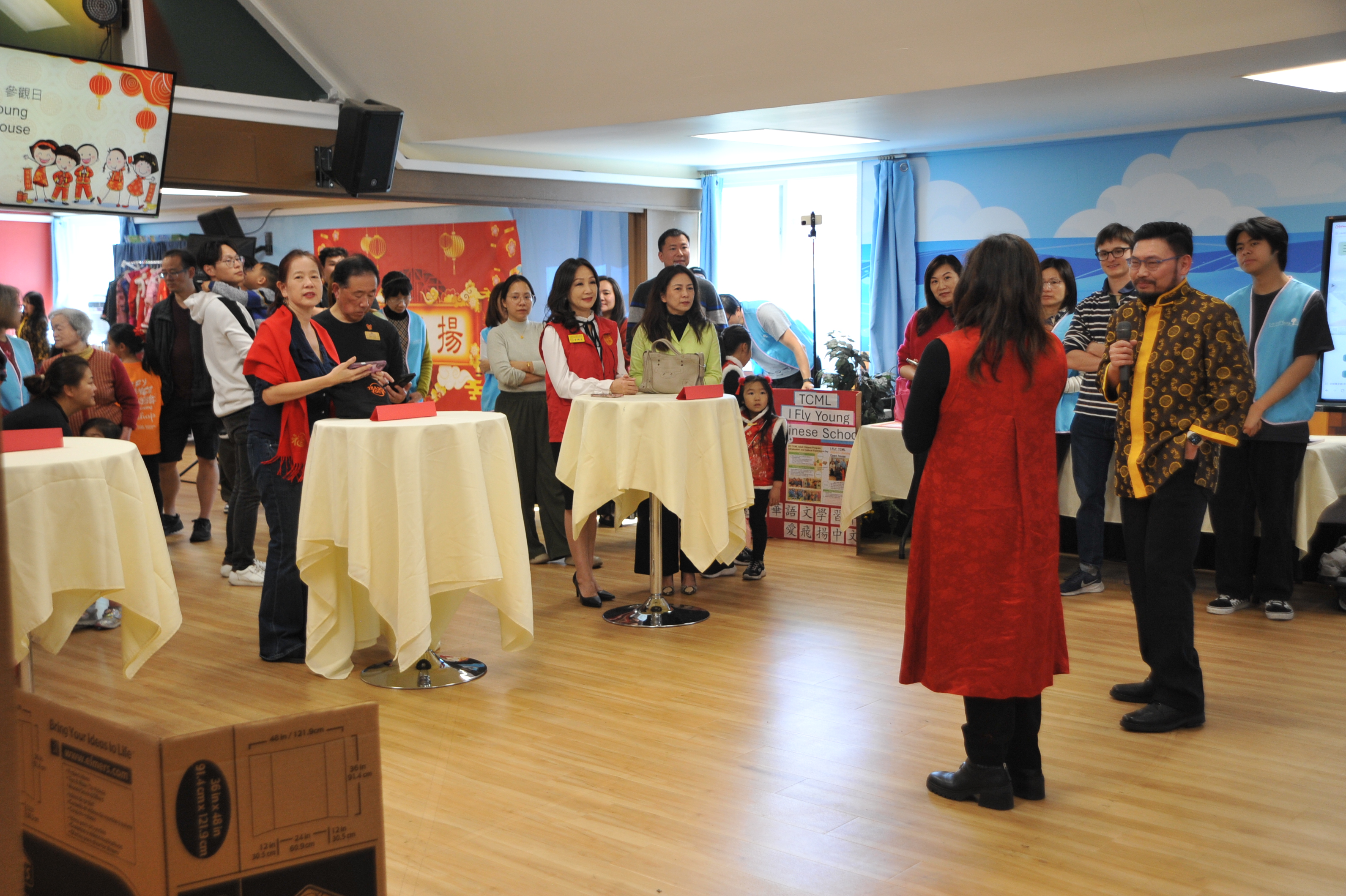 多位社區領袖與僑界代表親臨支持