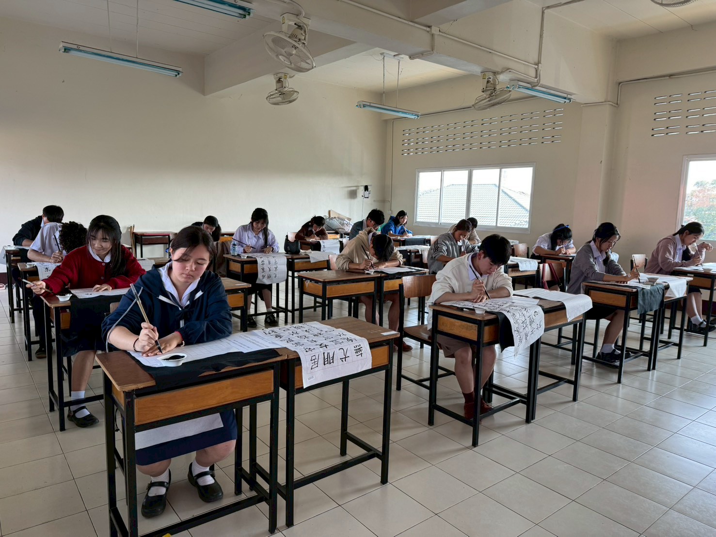 基礎組毛筆書法競賽