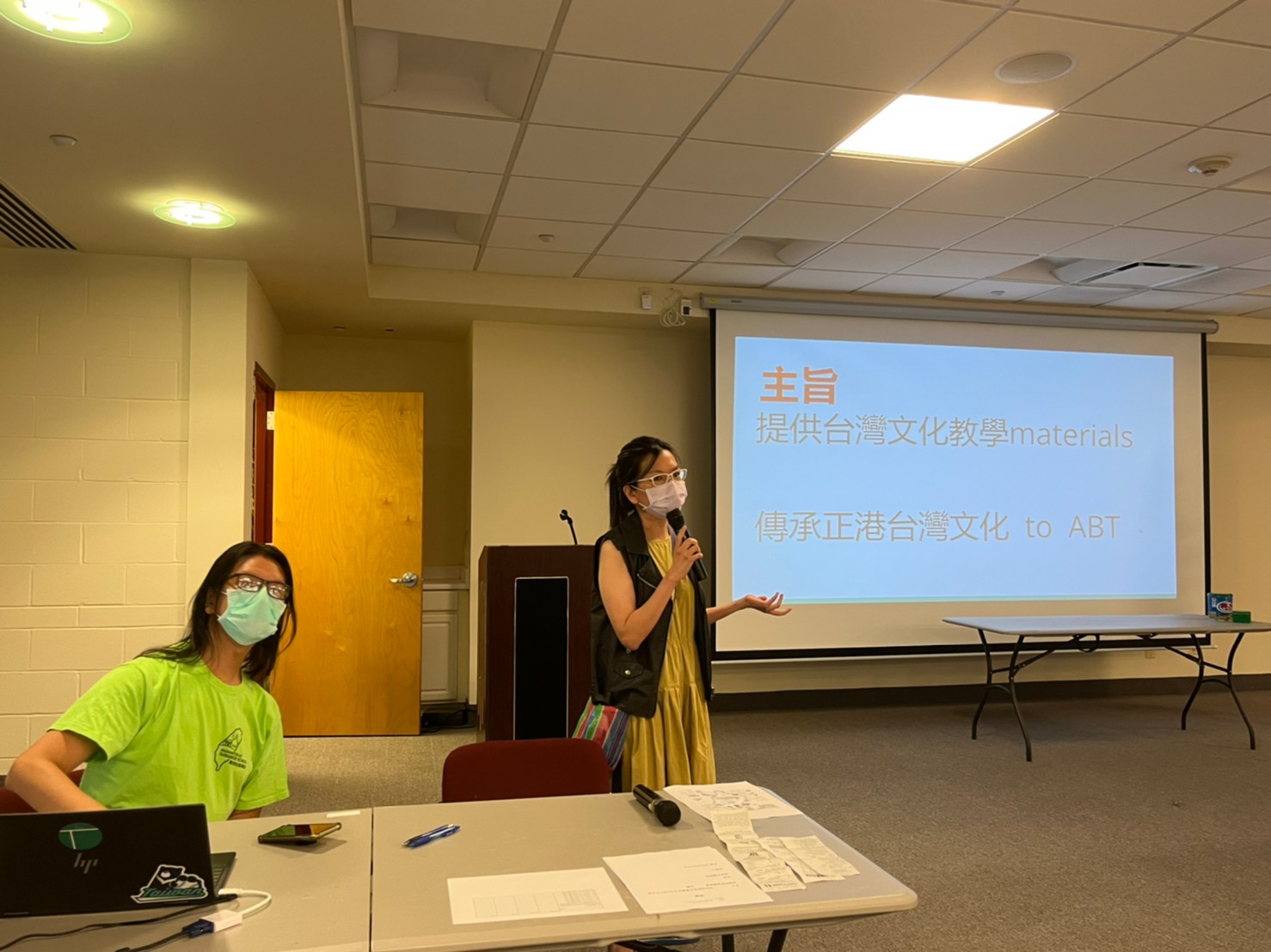 李欣怡老師介紹許多不為認識的臺灣傳統文化習俗