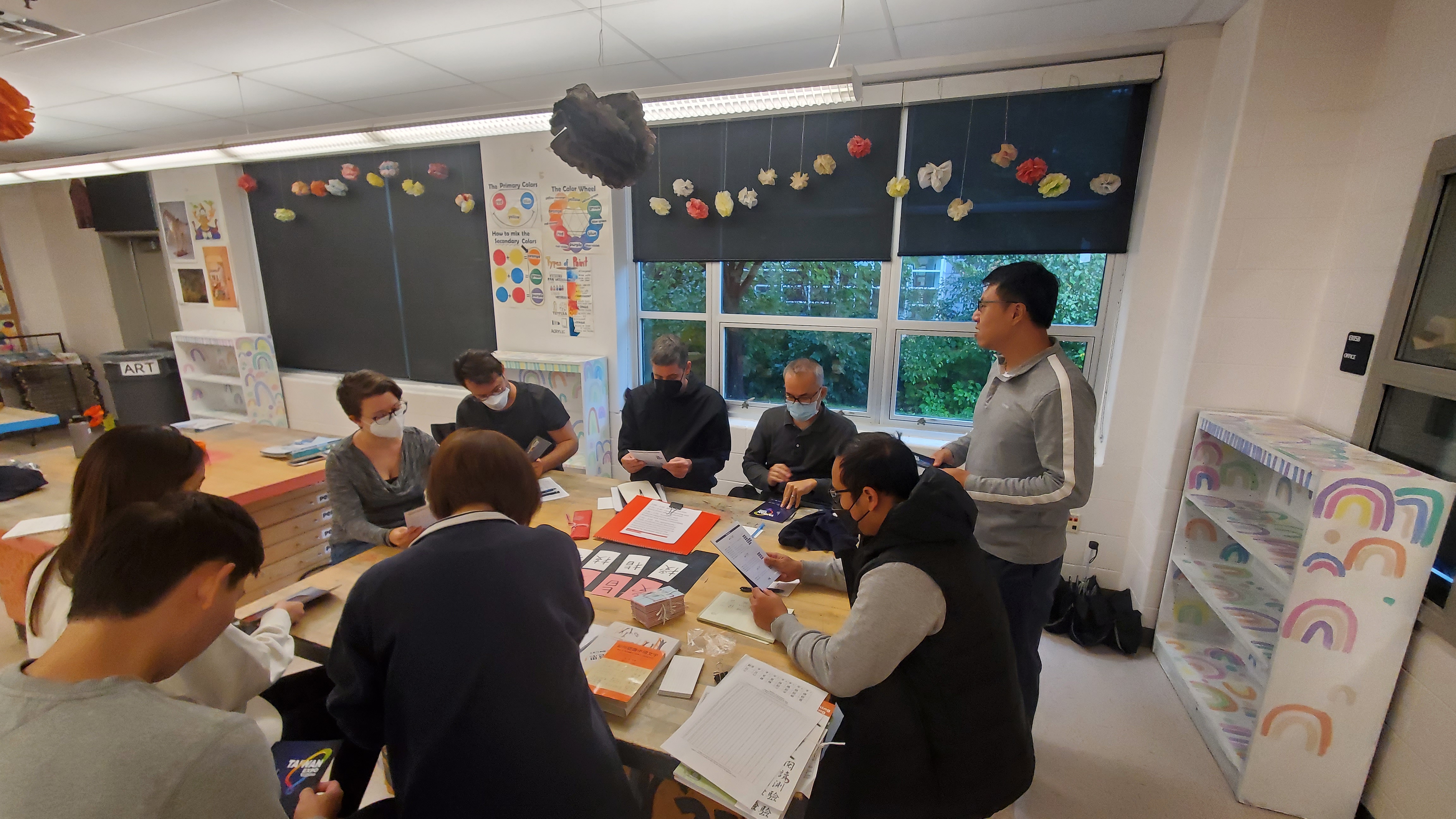 臺灣學校華語文中心舉辦2022年搭僑計劃臺灣留學生聯合座談會2