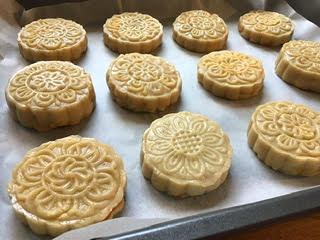 好吃的養生月餅完成了